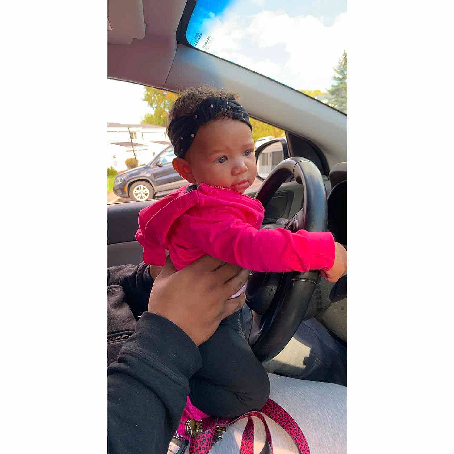 Everleigh joined the competition — help win amazing prizes! arm, auto_part, child, family_car, happy, leg, material_property, person, photography, pink, selfie, shoulder, snapshot, toddler, trousers, vacation, vehicle