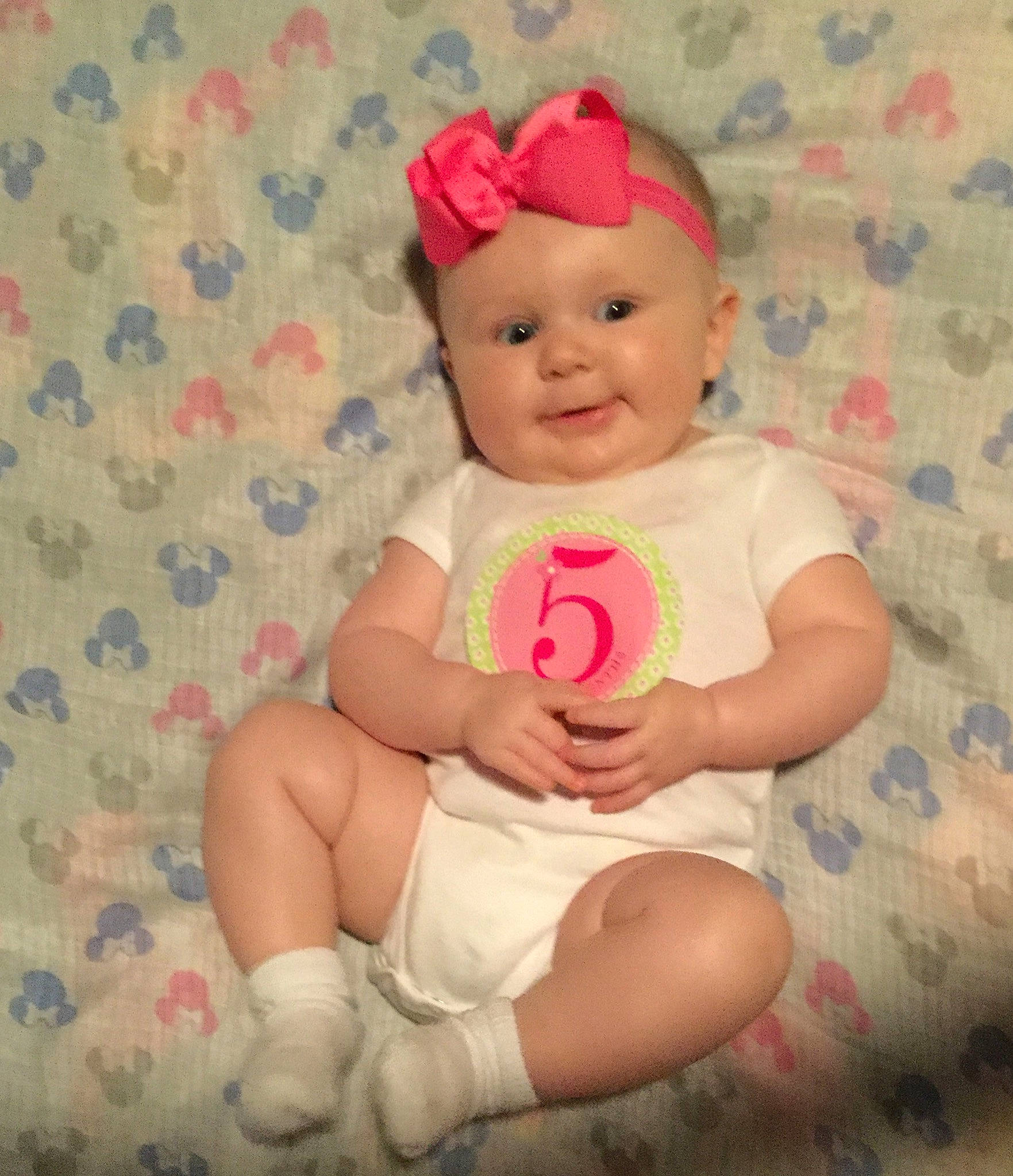 Tenley joined the competition — help win amazing prizes! cheek, child, hair_accessory, headgear, infant, person, pink, product, skin, toddler, toy