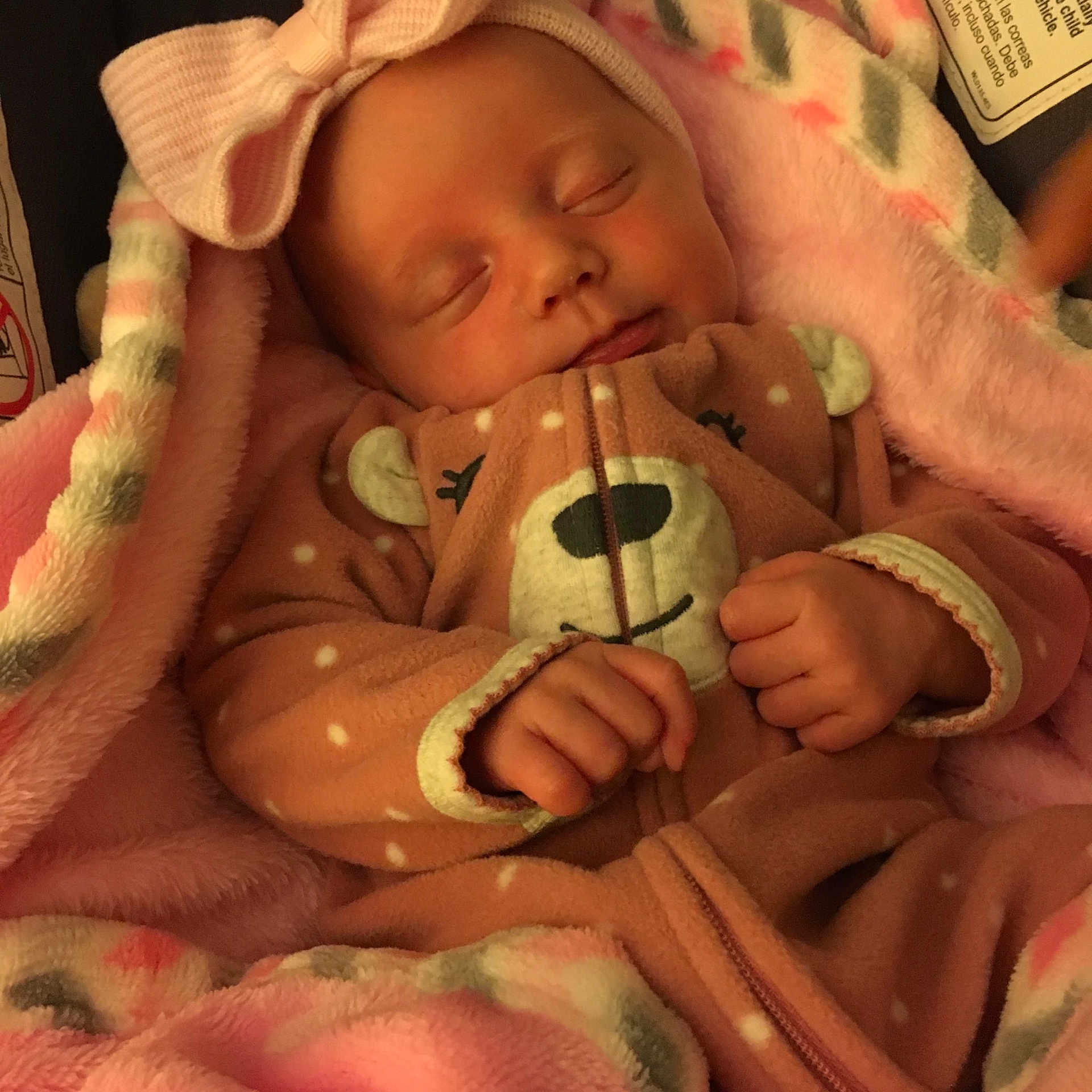 Lyla Rose is registered to the contest to win money with this photo: bedtime, cheek, child, ear, finger, hand, infant, lip, mouth, nail, nose, person, product, skin, sleep, toddler