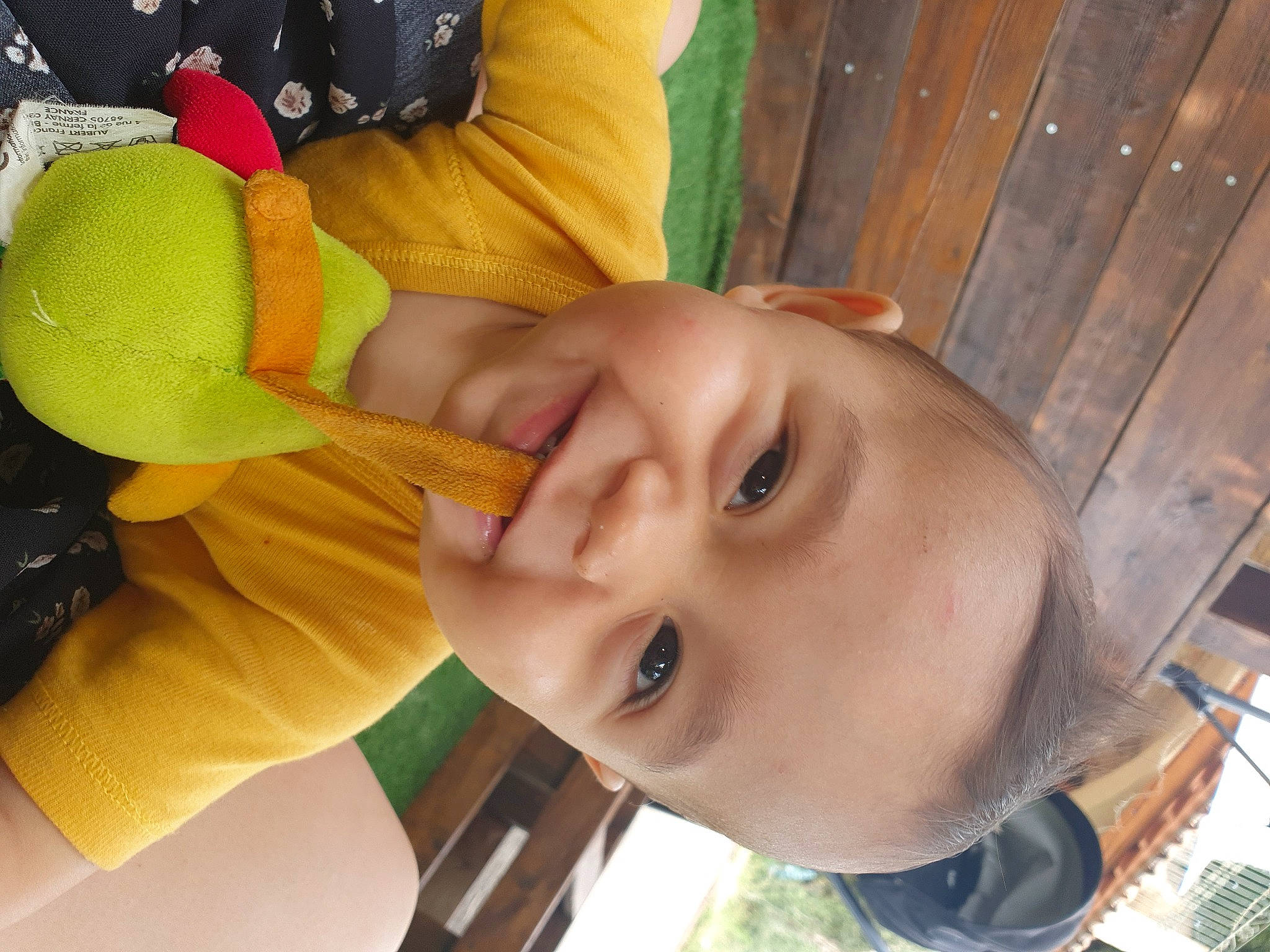 Lucenzo participe au concours pour gagner de l'argent avec cette photo : baby, cheek, child, eye, eyelash, fun, happy, head, headgear, iris, leisure, lip, mouth, neck, nose, person, skin, smile, toddler, toy