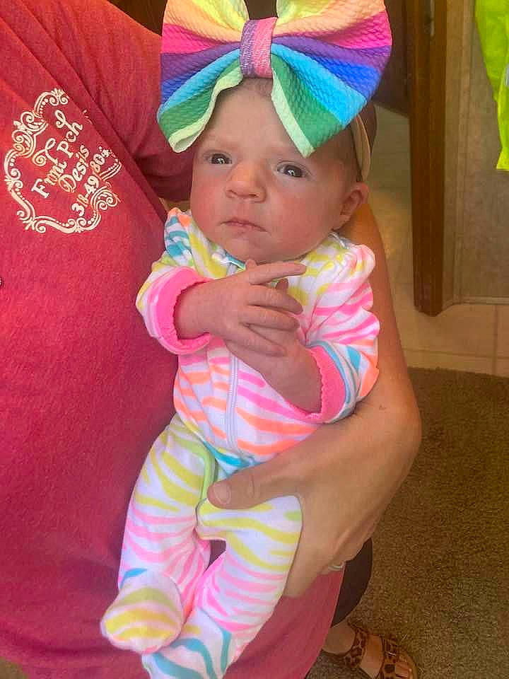 Riverlynn joined the competition — help win amazing prizes! baby, baby_toddler_clothing, cap, child, costume_hat, eye, fun, hand, happy, head, headband, headwear, human_body, magenta, party_hat, party_supply, pattern, person, pink, plant