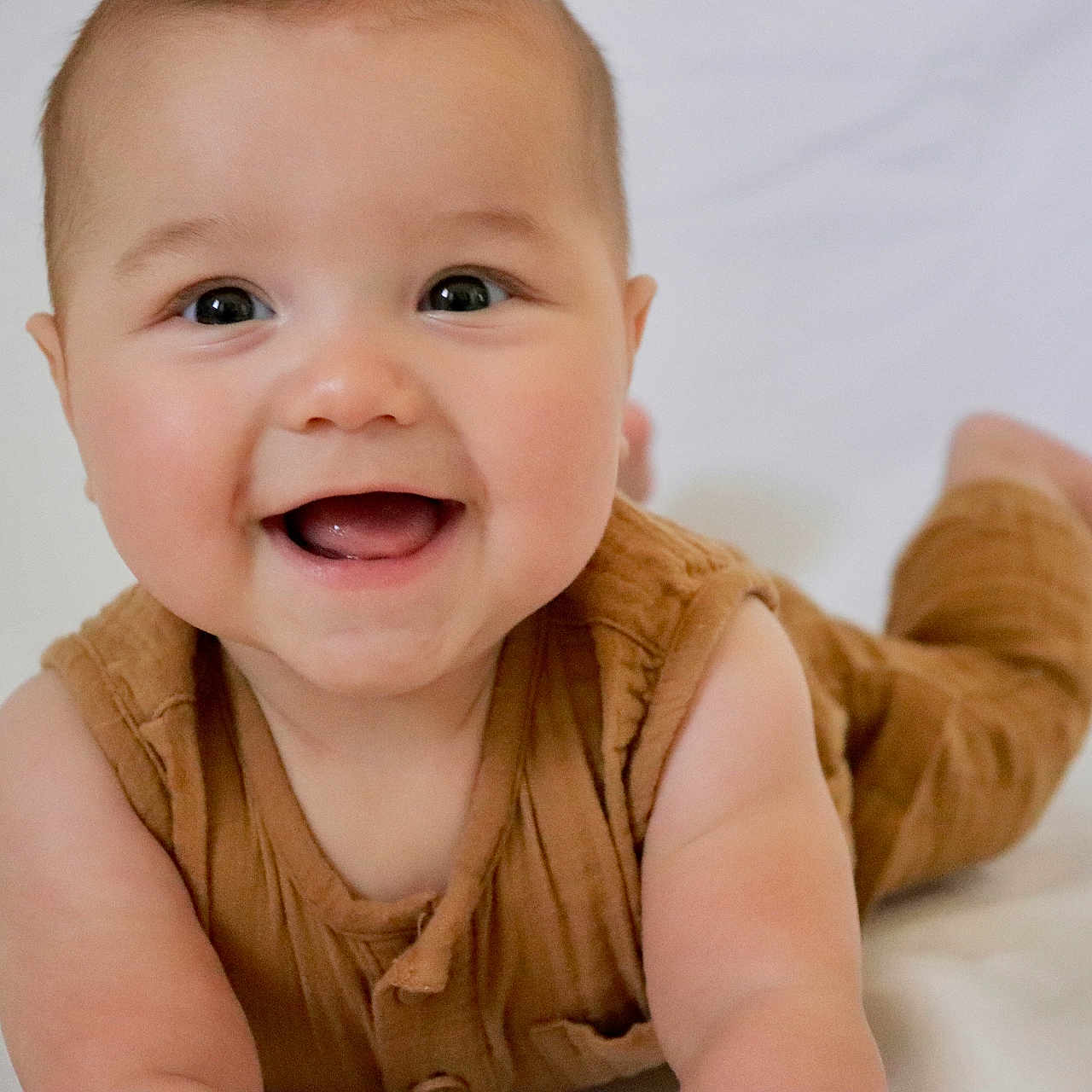 Walker joined the competition — help win amazing prizes! baby, babylaughing, bodypart, crawling, face, finger, hand, happy, head, laughing, newborn, person, photography, portrait, smile