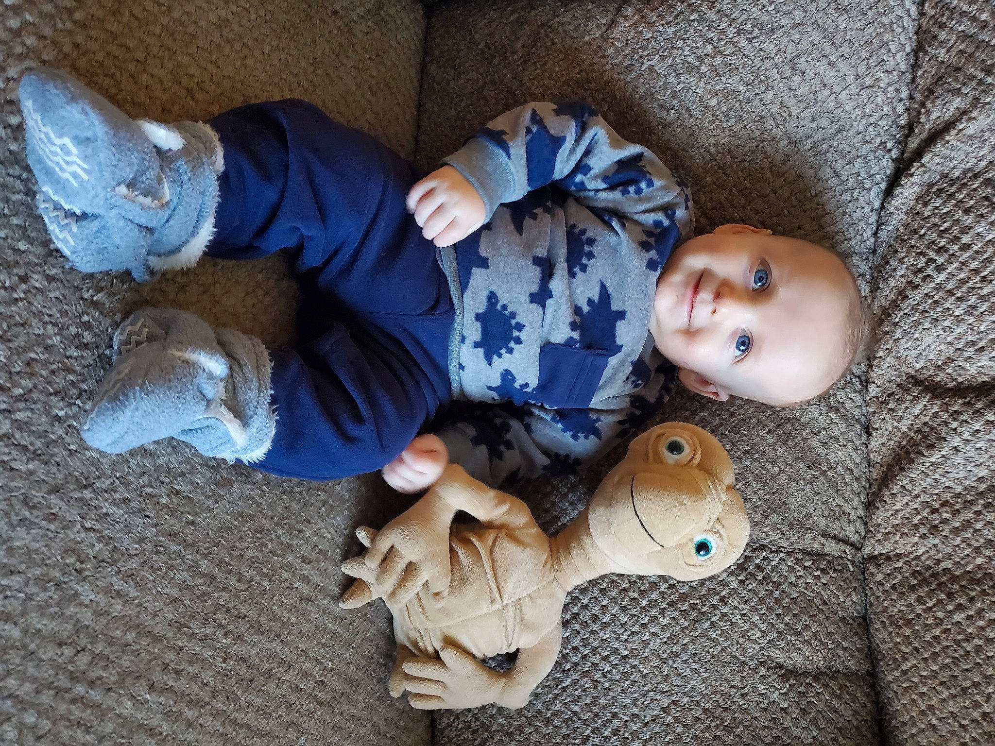 Skyler joined the competition — help win amazing prizes! baby, baby_toddler_clothing, child, comfort, eye, flooring, hand, head, headgear, human_body, joint, joy, leg, nose, person, room, sitting, skin, textile, toddler