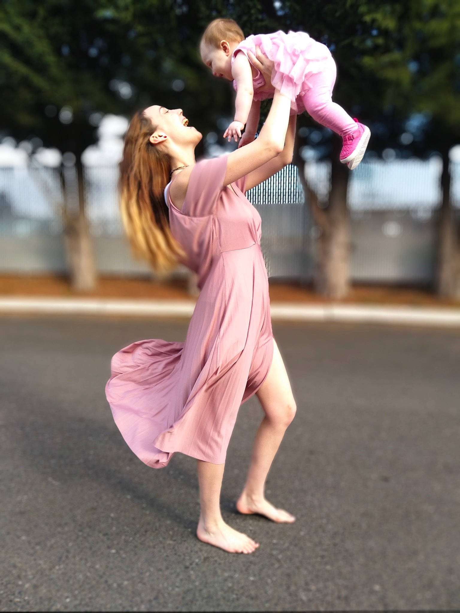 Tina-clair joined the competition — help win amazing prizes! barefoot, dance, dress, fashion, fun, leg, performance, performance_art, person, photo_shoot, photograph, photography, pink, shoulder