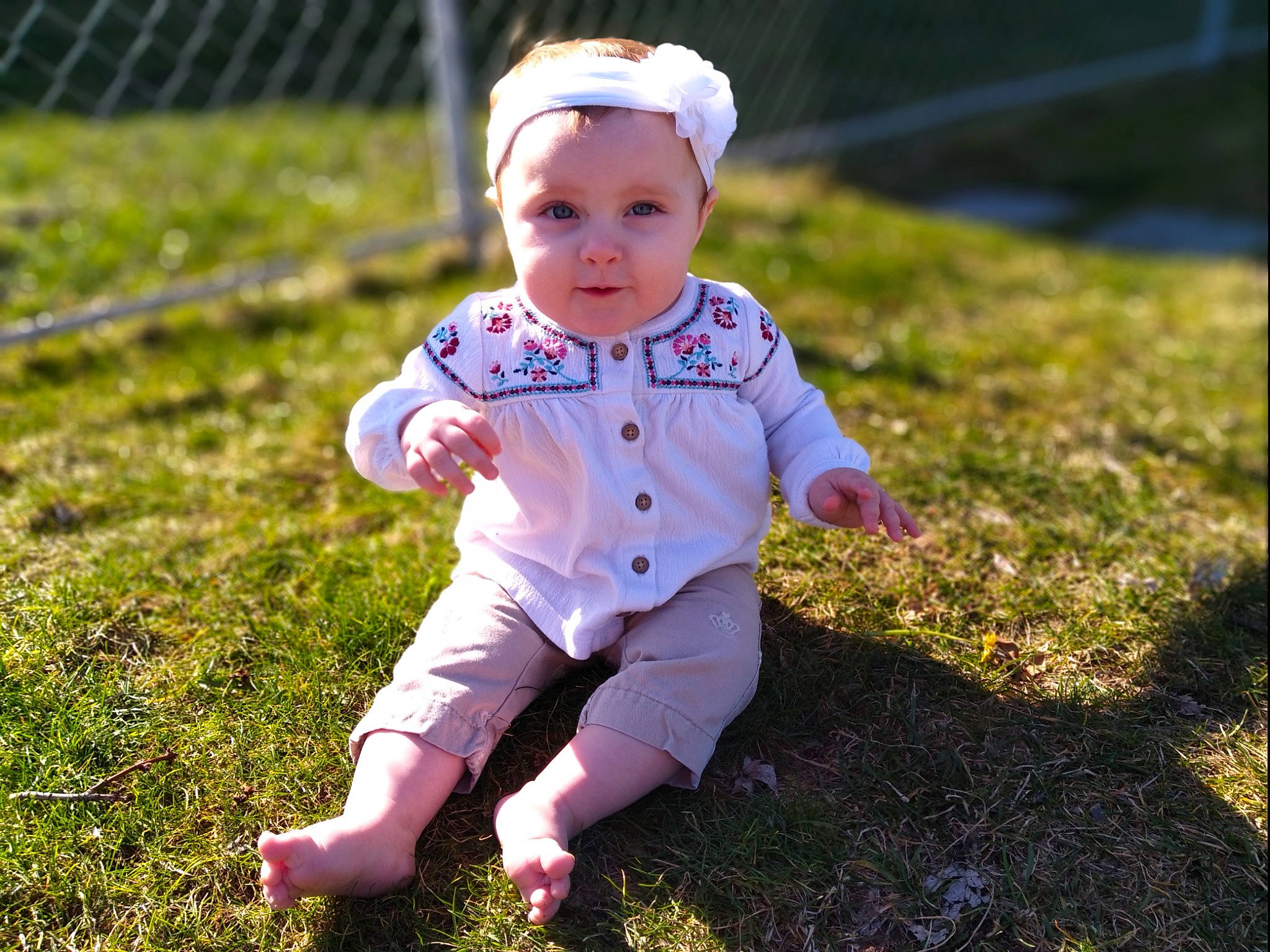 Tina-clair joined the competition — help win amazing prizes! baby, baby_toddler_clothing, child, flower, garden, grass, happy, headgear, headwear, lawn, leaf, meadow, people, person, photography, pink, plant, play, smile, soil