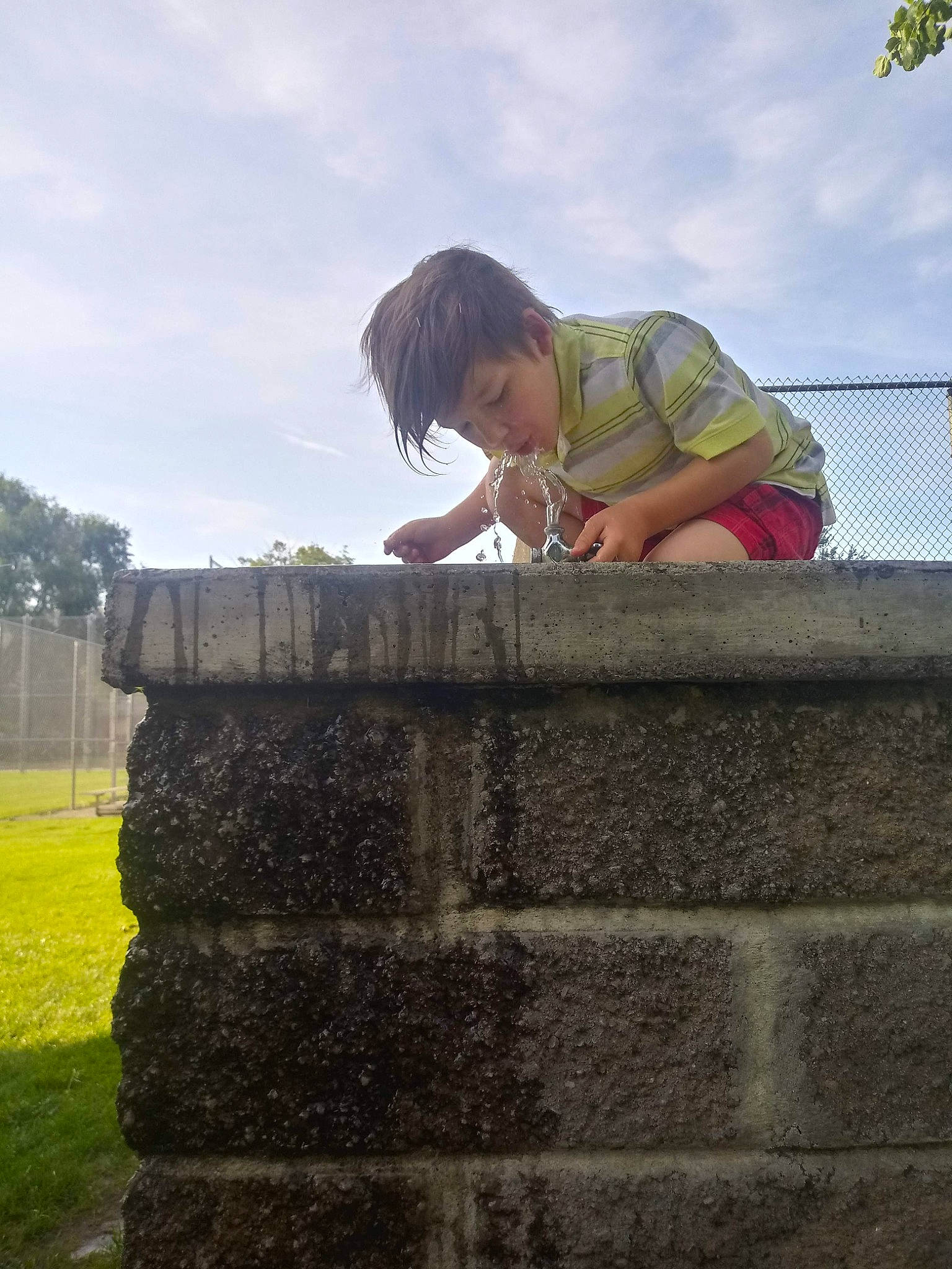 Blayne Kai joined the competition — help win amazing prizes! cloud, grass, person, photography, rock, sky, tree, vacation, wall