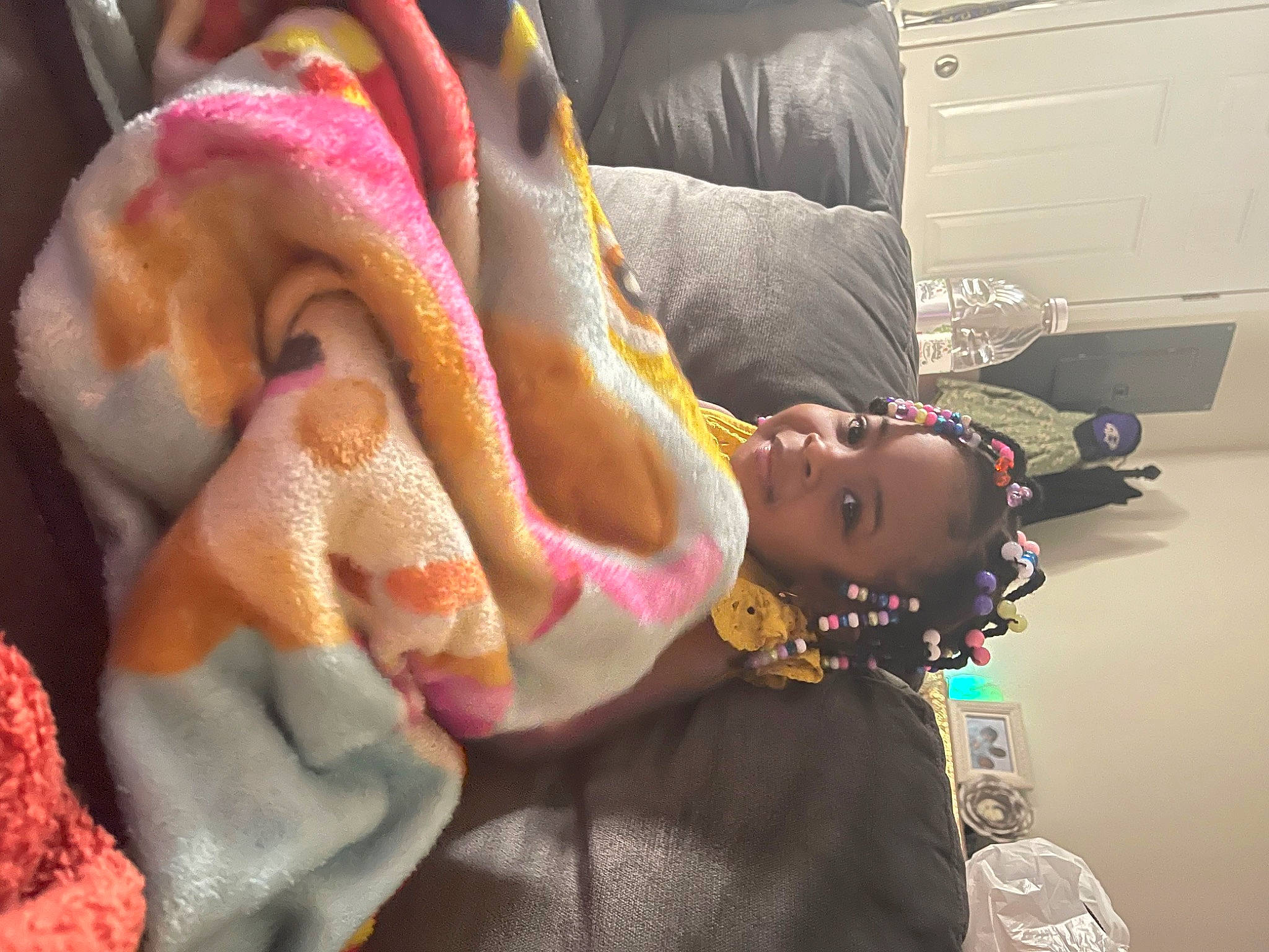 Kacey is registered to the contest to win money with this photo: cabinetry, chest_of_drawers, couch, cupboard, drawer, event, eyelash, fashion_accessory, flesh, fun, fur, jewellery, linens, magenta, person, room, scarf, stuffed_toy, television, thread