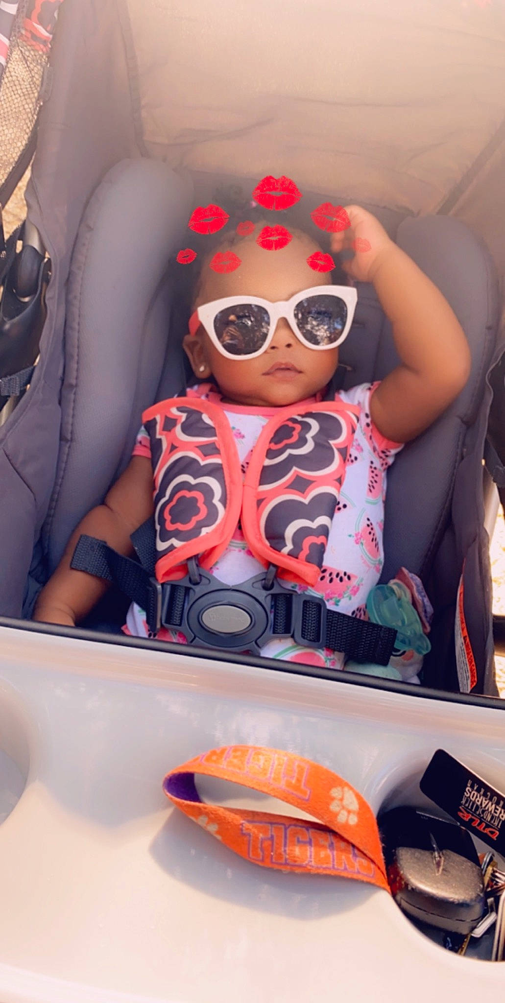 Ania joined the competition — help win amazing prizes! car, cool, eyewear, glasses, goggles, orange, person, personal_protective_equipment, photography, selfie, sunglasses, vehicle, vision_care