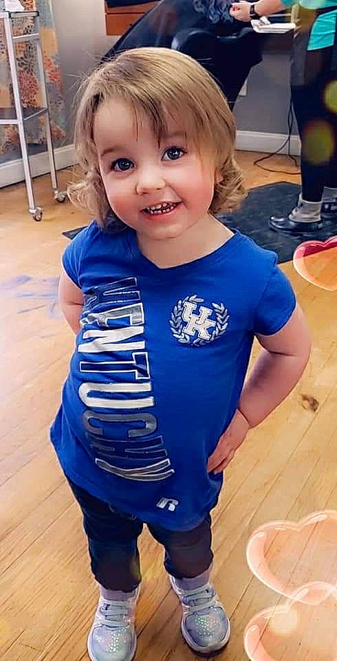 Ridley joined the competition — help win amazing prizes! baby_toddler_clothing, blue, child, electric_blue, face, flooring, fun, happy, iris, joint, joy, leisure, person, skin, sleeve, smile, standing, t_shirt, thigh, toddler