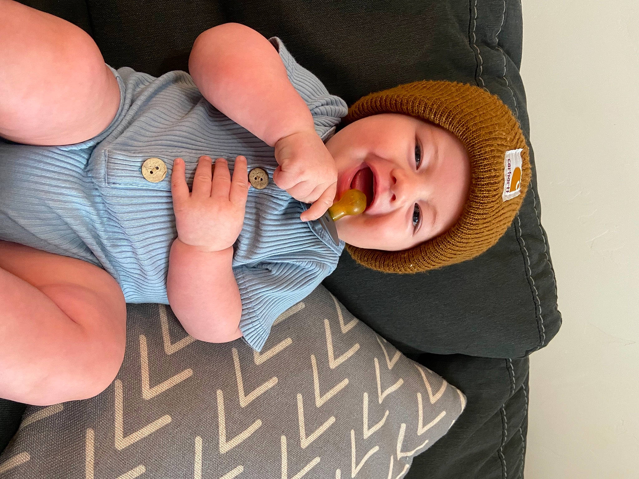 Bentley joined the competition — help win amazing prizes! baby, baby_toddler_clothing, comfort, eyelash, finger, foot, gesture, glasses, hat, headwear, human_body, leg, lip, mouth, nail, nose, person, skin, thigh, thumb
