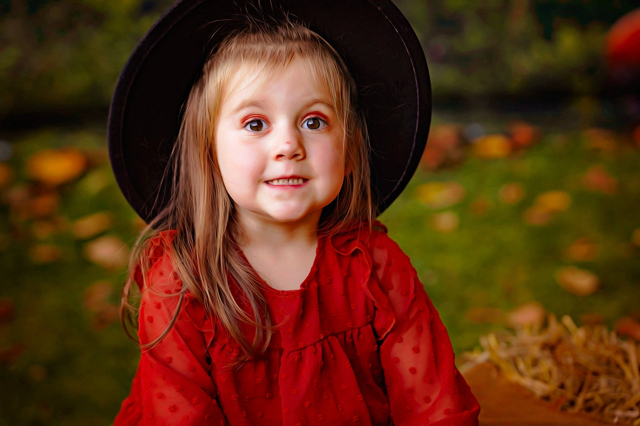 Jordyn is registered to the contest to win money with this photo: beauty, brown_hair, child, eye, fashion_accessory, flash_photography, fun, grass, happy, hat, iris, joy, lip, nature, people_in_nature, person, plant, smile, sun_hat, toddler
