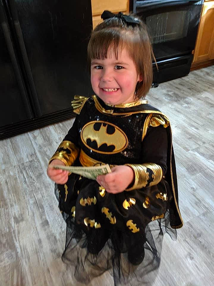 Alexa joined the competition — help win amazing prizes! baby_toddler_clothing, baked_goods, cabinetry, cupboard, floor, flooring, hardwood, joy, laminate_flooring, person, toddler, varnish, wood_flooring, wood_stain