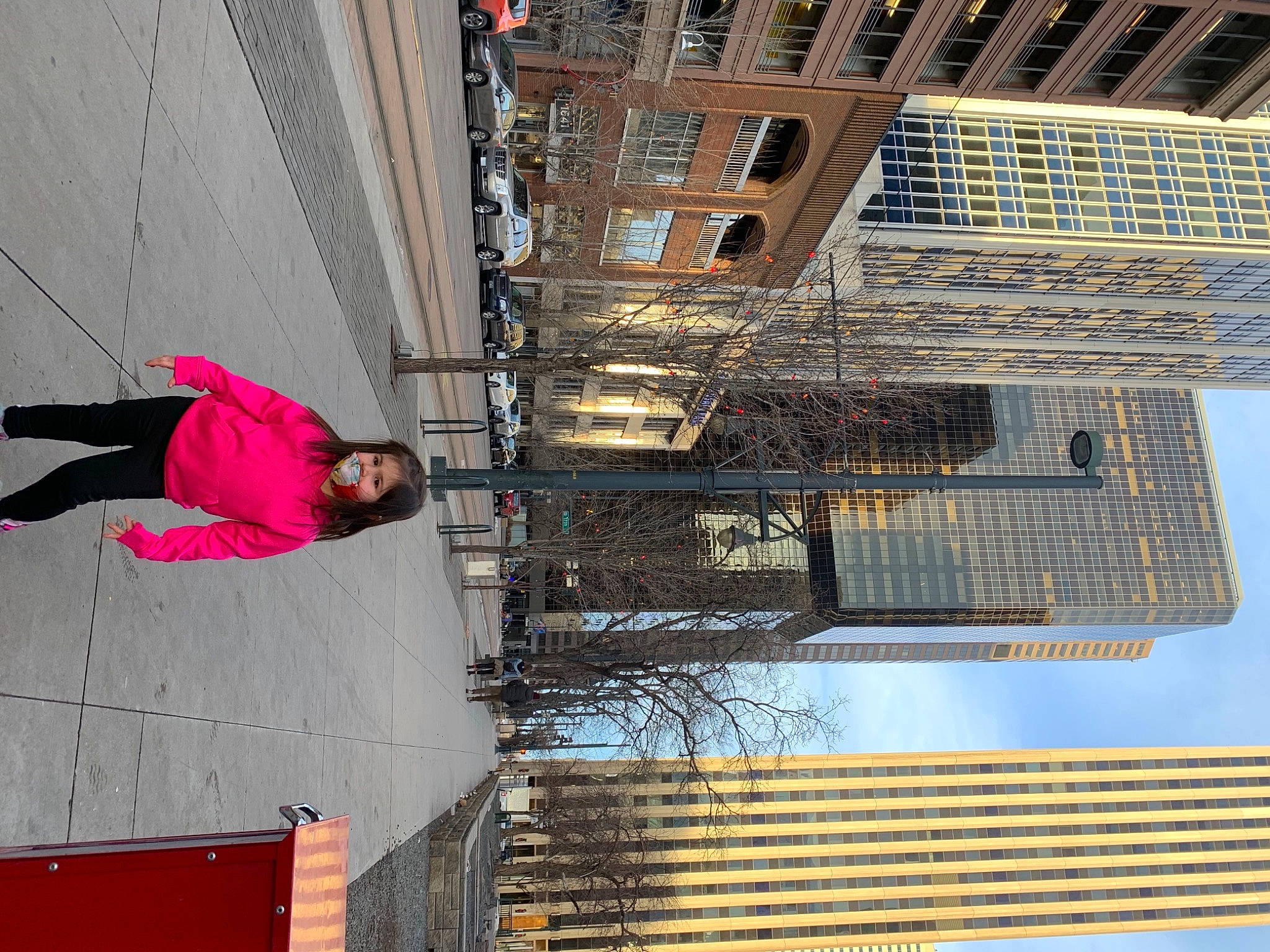 Alexa joined the competition — help win amazing prizes! magenta, metropolis, pedestrian, person, pink