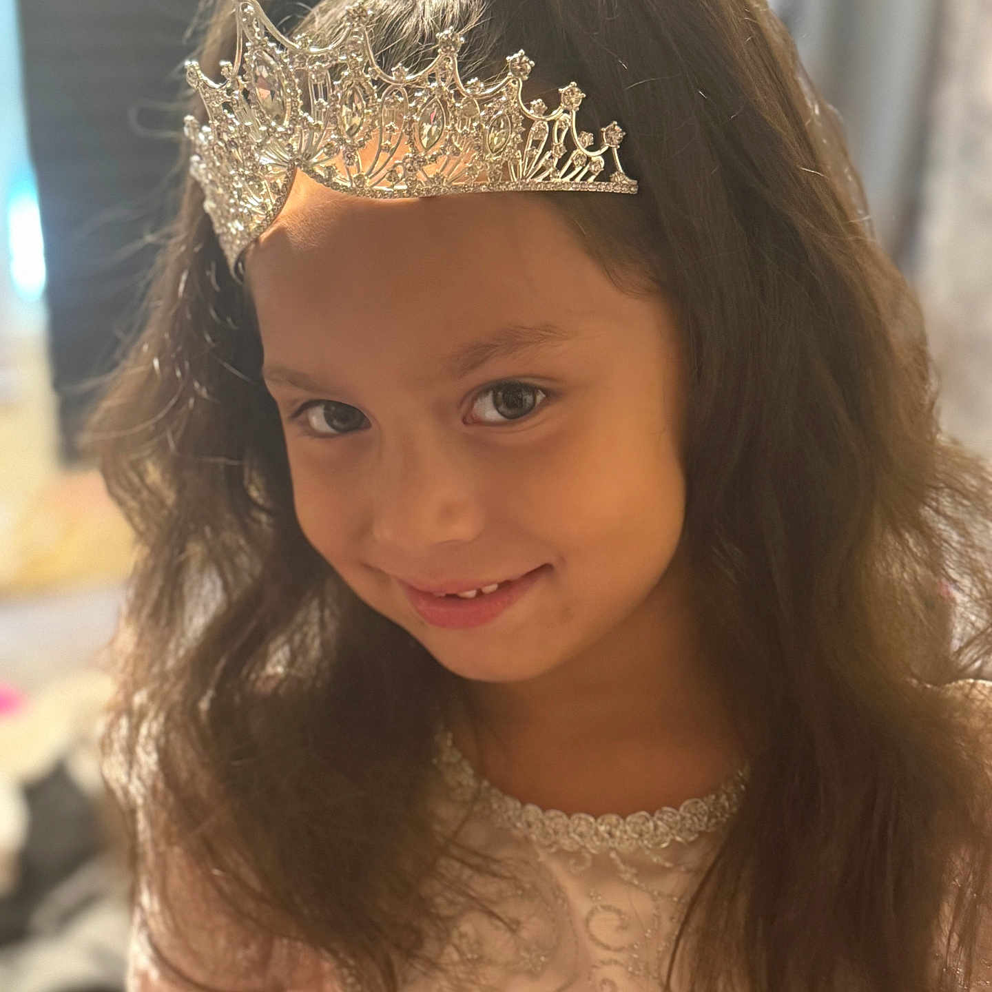 Catalaya joined the competition — help win amazing prizes! accessories, child, crown, diamond, face, female, gemstone, girl, head, jewelry, person, tiara