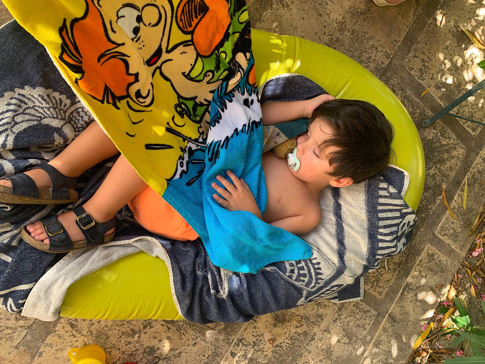 Tony participe au concours pour gagner de l'argent avec cette photo : art, child, cool, eyewear, fun, grass, happy, human, human_leg, leisure, people_in_nature, person, recreation, shoe, shorts, sitting, sunglasses, t_shirt, thigh, tree