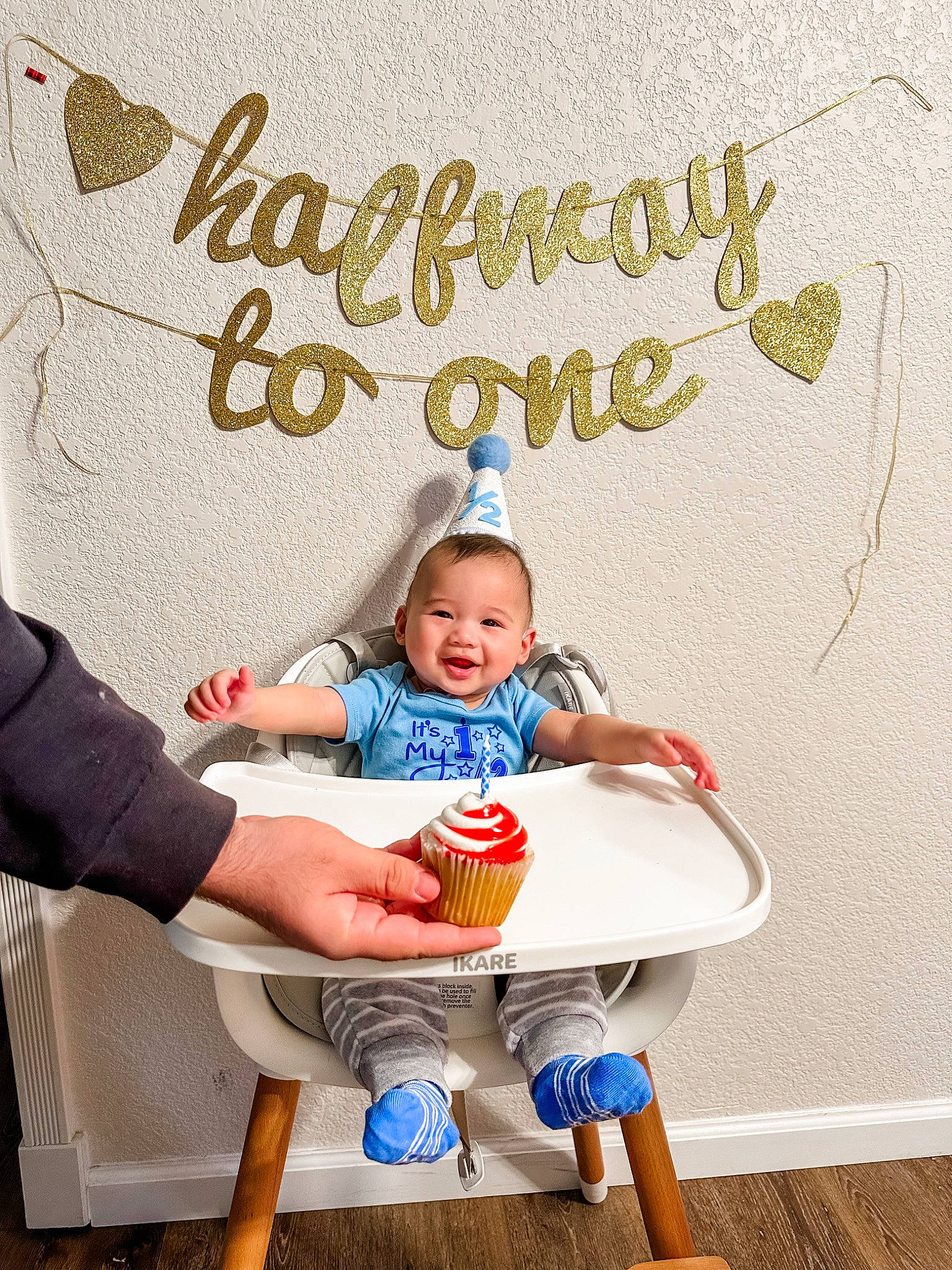 Camden is registered to the contest to win money with this photo: baby, baby_products, baby_toddler_clothing, chair, child, comfort, folding_chair, font, happy, joy, knee, leisure, logo, pattern, person, product, shorts, sitting, sleeve, smile