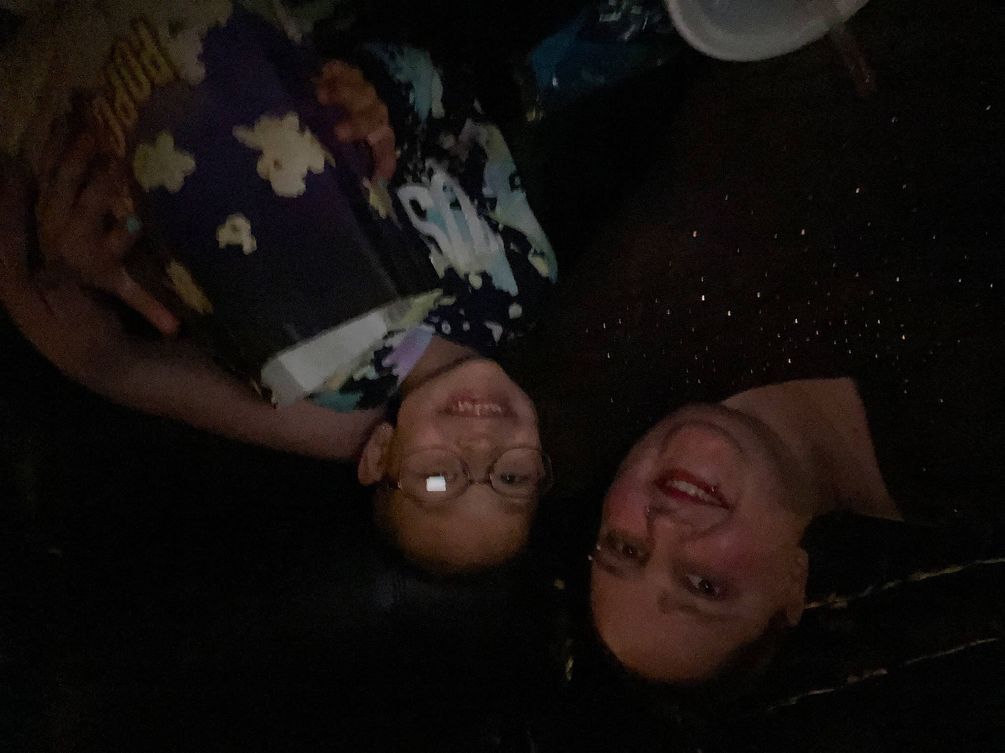 Abby joined the competition — help win amazing prizes! darkness, elbow, event, flash_photography, flesh, fun, gesture, grass, happy, joy, midnight, mouth, night, pattern, person, plant, room, smile, space, tree