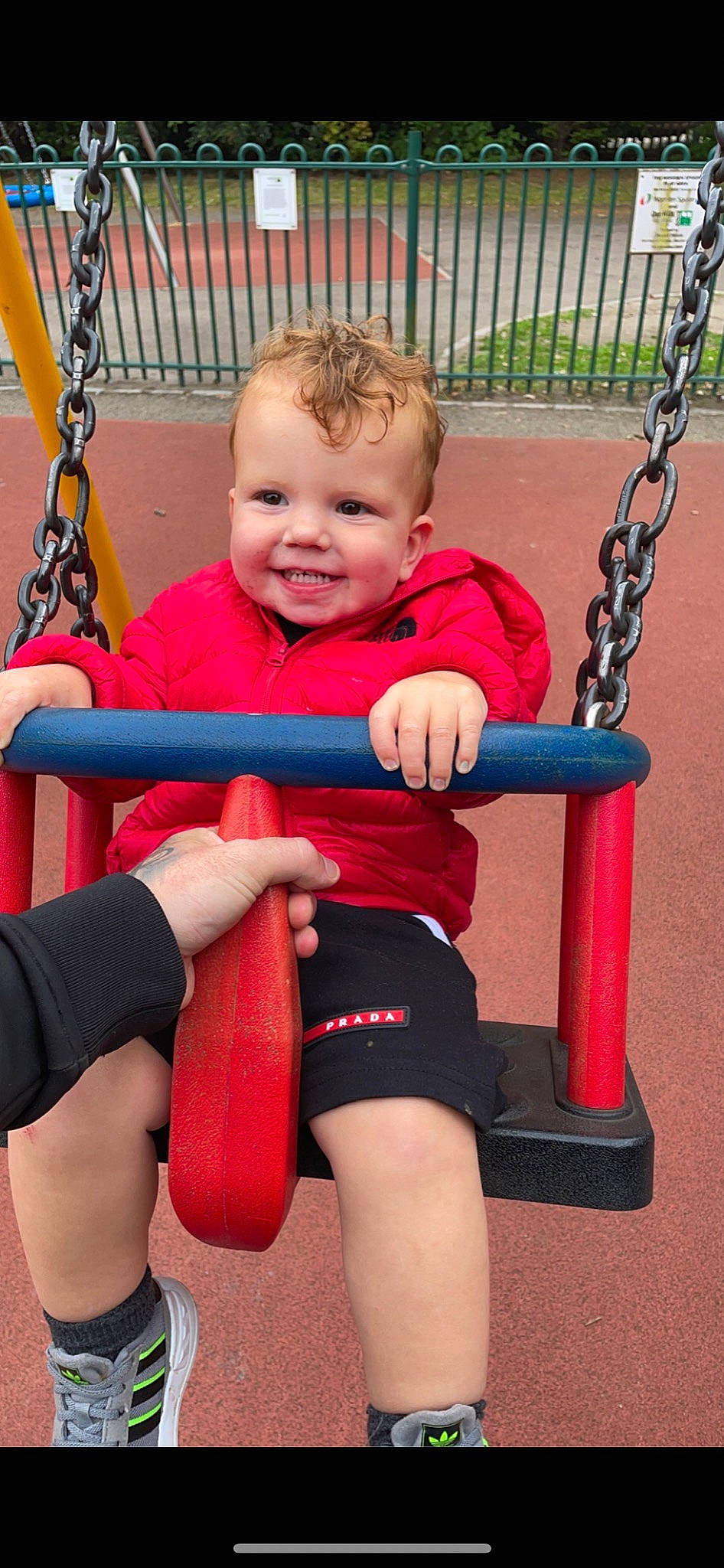 Linkin joined the competition — help win amazing prizes! baby_toddler_clothing, cheek, child, eye, face, fun, hand, happy, head, human_body, joy, knee, leisure, person, photograph, playground, recreation, shorts, skin, smile