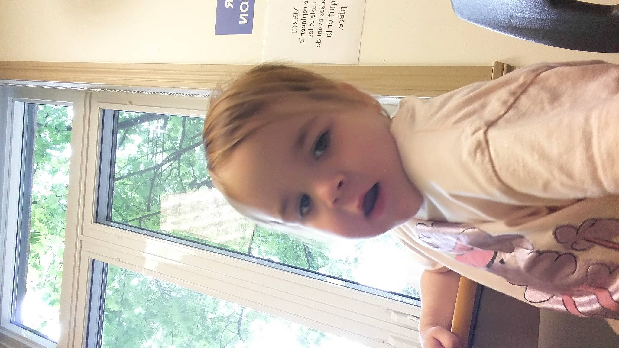 Abby-gaelle participe au concours pour gagner de l'argent avec cette photo : baby, child, comfort, eyelash, fun, glass, hairstyle, happy, home_appliance, leisure, neck, nose, person, room, smile, toddler, tree, vacation, white, window