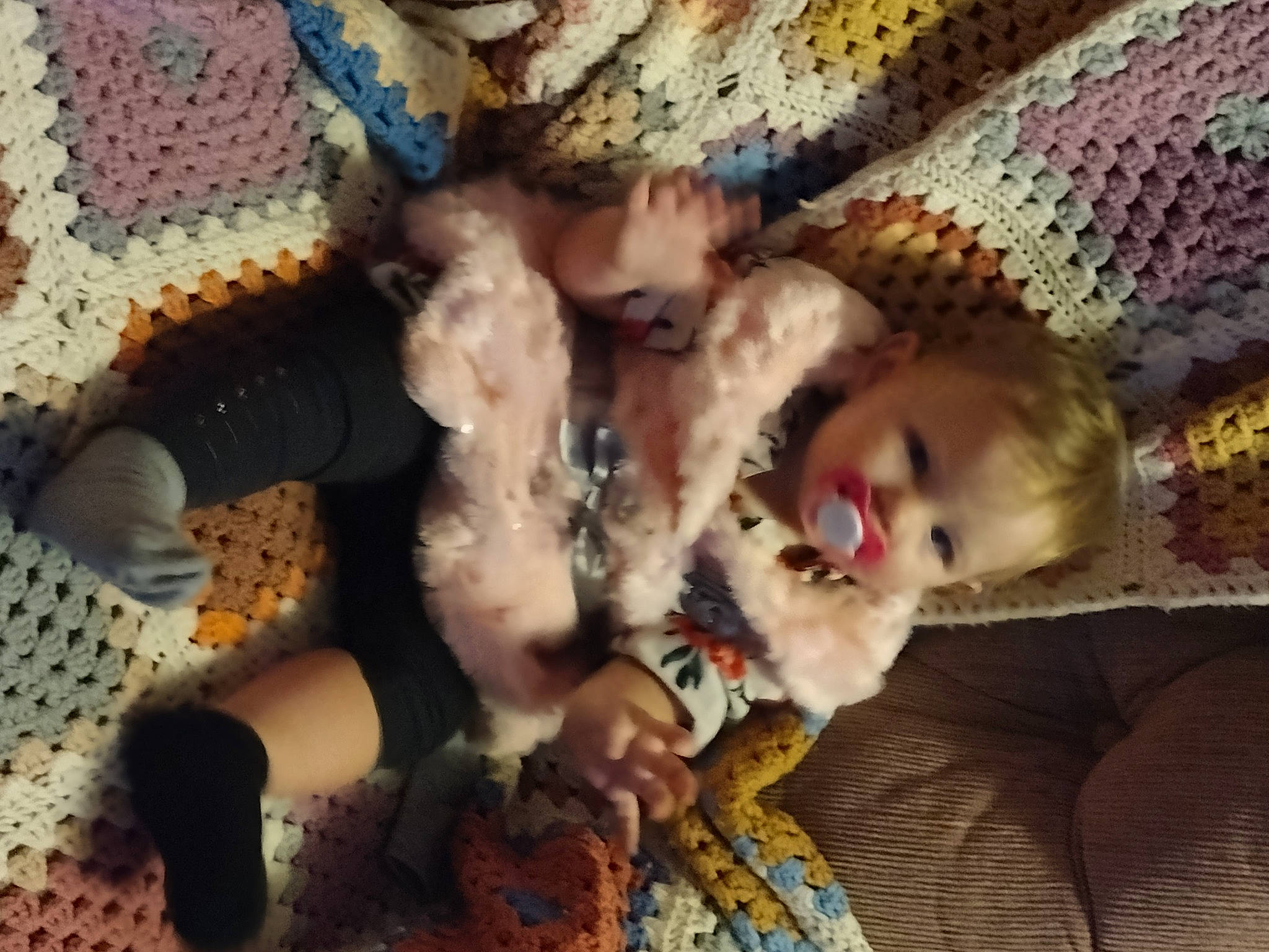 Prestyn joined the competition — help win amazing prizes! cheek, child, comfort, craft, creative_arts, crochet, doll, fashion_accessory, fawn, felidae, fur, knit_cap, linens, pattern, person, stuffed_toy, toy, wood, wool, woolen