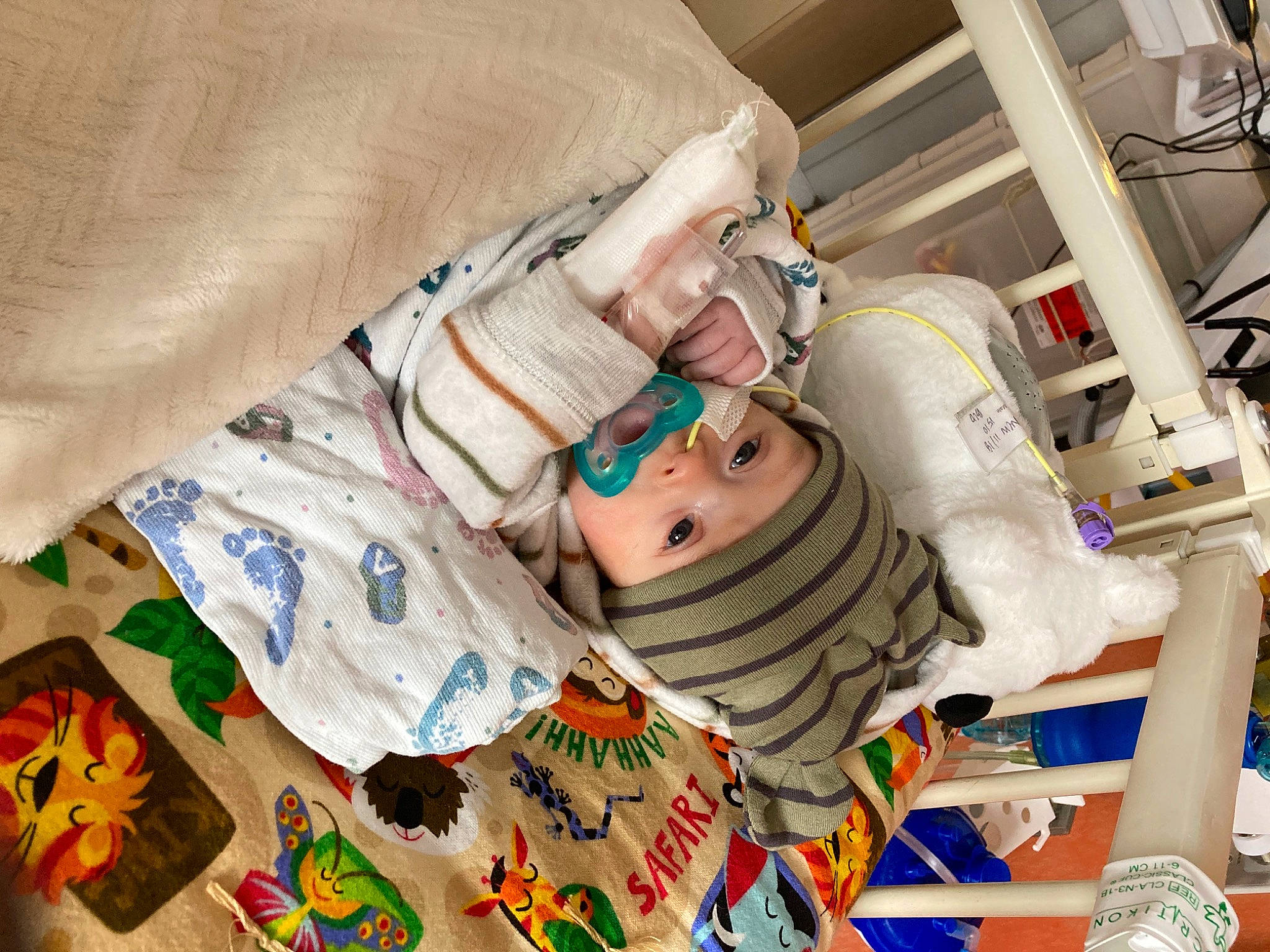 Max is registered to the contest to win money with this photo: engineering, headwear, linens, machine, pattern, person, plastic, product, room, service