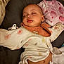 Amariah joined the competition — help win amazing prizes! baby, sleeping, onesie, pacifier, blanket, bed, diaper, infant, face, soft, comfort, child, peaceful, cute, cozy, pink, floral, clothing, rest, home