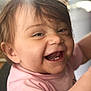 Raziella is registered to the contest to win money with this photo: toddler, child, smiling, happy, face, hair, indoor, light, portrait, cute, expression, person, skin, eye, mouth, teeth, clothing, pink, young, closeup