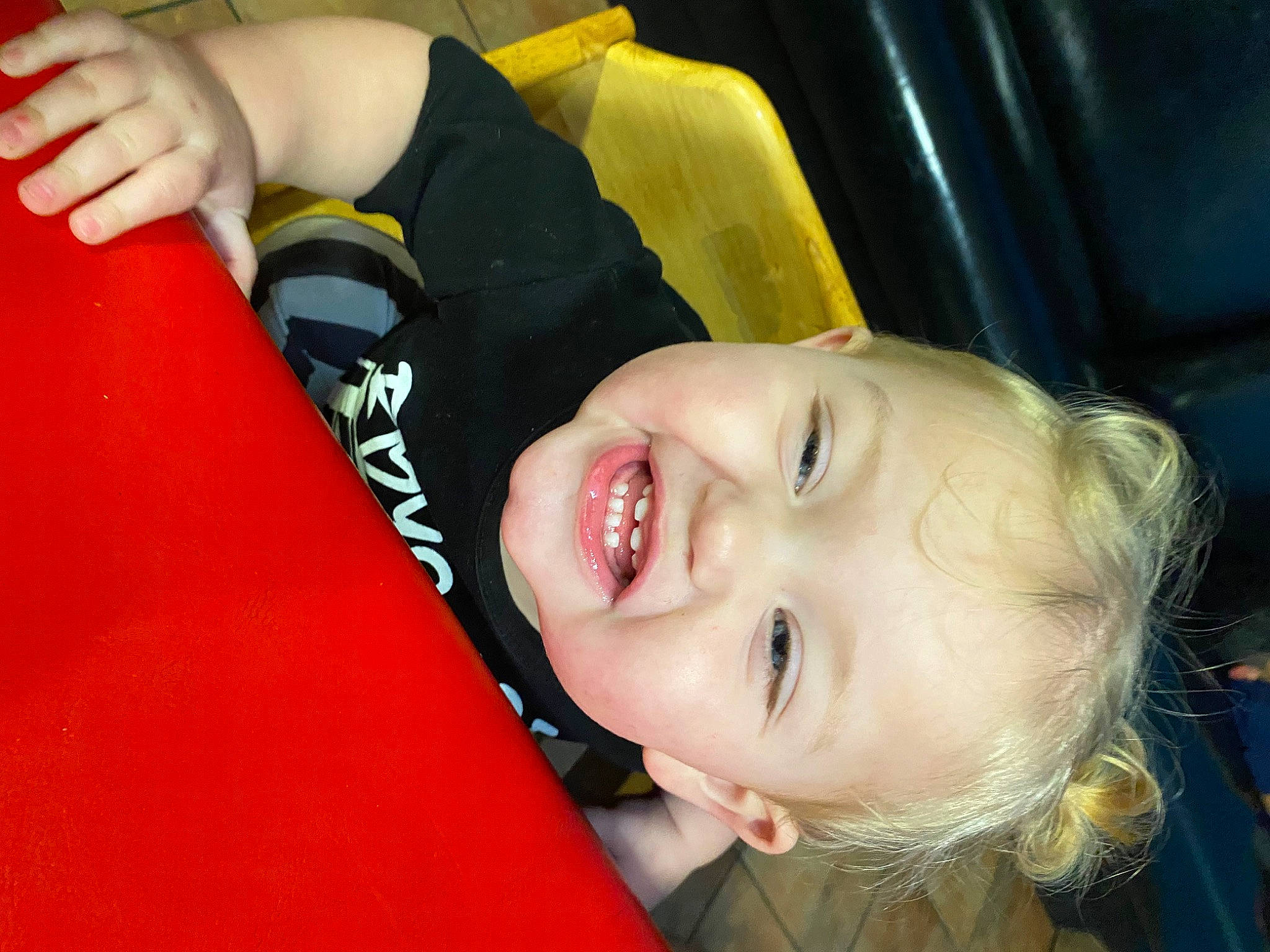 Sierra Mathews joined the competition — help win amazing prizes! baby, baby_laughing, baby_toddler_clothing, car_seat, cheek, child, comfort, flash_photography, fun, happy, human_body, laugh, leisure, mouth, neck, nose, person, smile, thigh, toddler