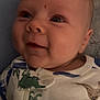 Waylon joined the competition — help win amazing prizes! baby, infant, smile, face, onesie, dinosaur_print, clothing, closeup, child, cute, happy, skin, head, eyes, mouth, fabric, sleepwear, lying_down, soft, portrait