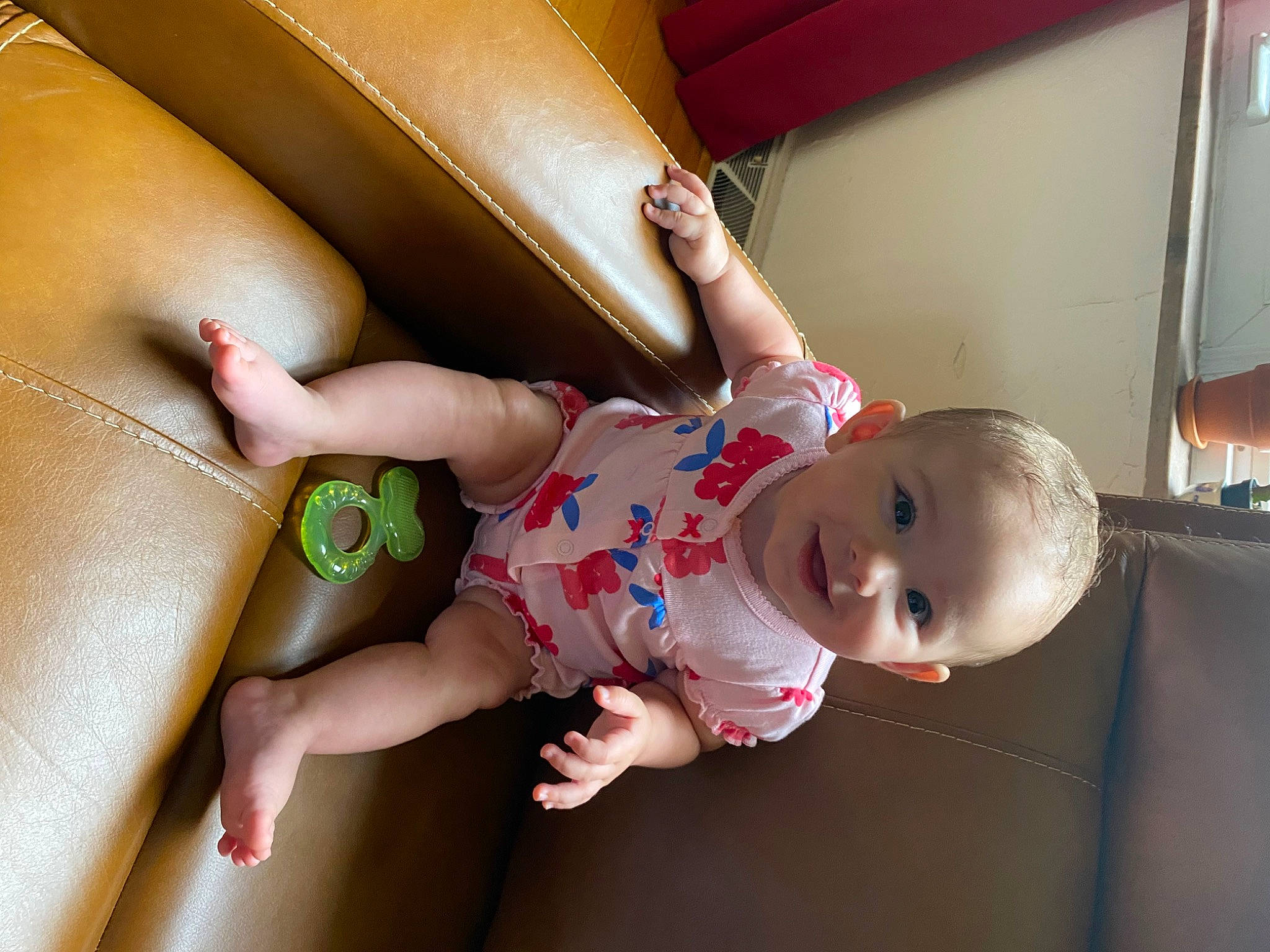Ellianna Wrenn Mc is registered to the contest to win money with this photo: arm, baby, baby_toddler_clothing, comfort, elbow, facial_expression, finger, hand, human_body, joint, joy, knee, leg, mouth, person, skin, stomach, textile, thigh, thumb