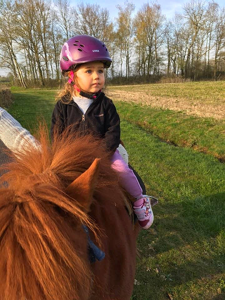 Lucciana participe au concours pour gagner de l'argent avec cette photo : bit, bridle, cool, equestrian_helmet, equestrian_sport, eye, face, grass, headgear, headwear, helmet, horse, horse_supplies, horse_tack, liver, outdoor_recreation, person, plant, saddle, sports_equipment