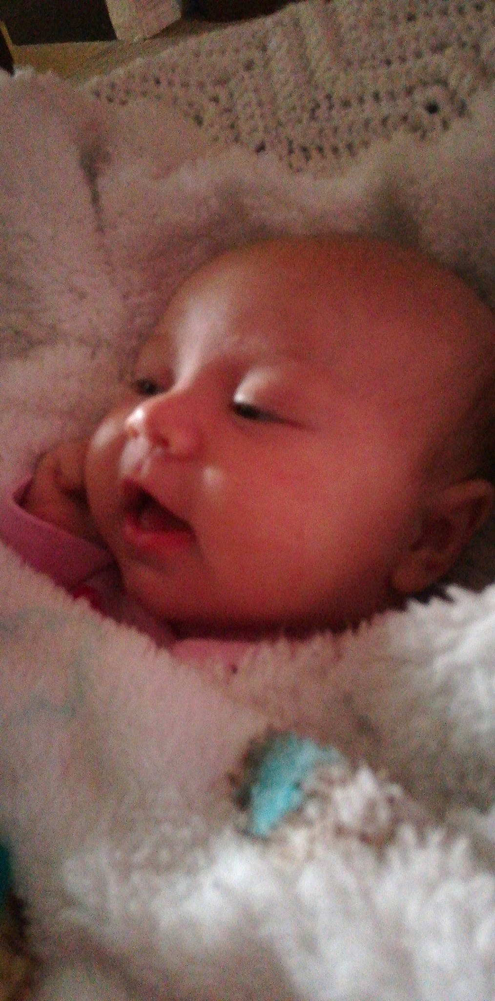 Judith joined the competition — help win amazing prizes! baby, baby_making_funny_faces, bedtime, cheek, child, chin, close_up, ear, eye, eyebrow, face, forehead, head, iris, lip, mouth, nose, person, skin, smile