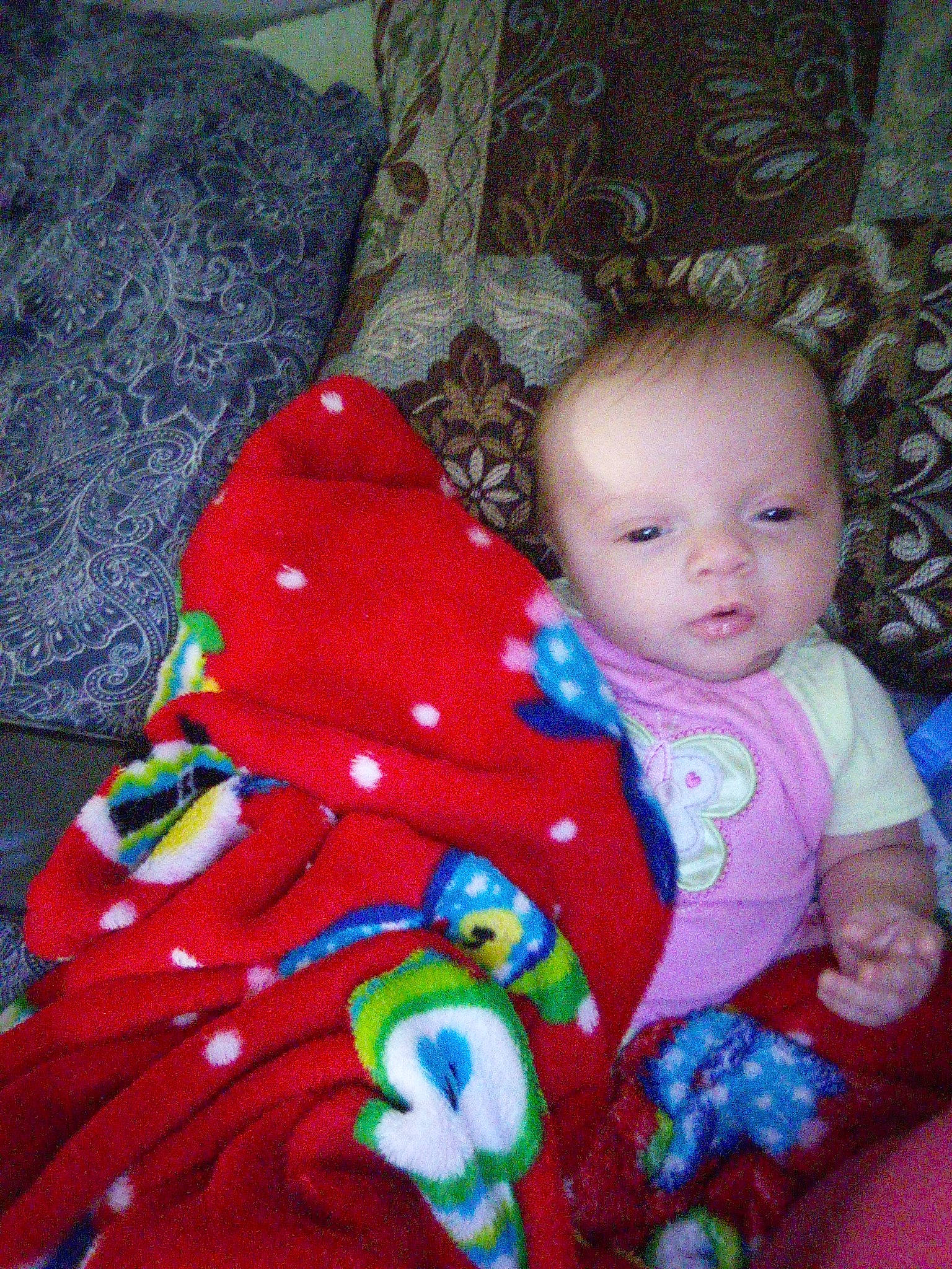 Journey joined the competition — help win amazing prizes! baby, baby_products, baby_toddler_clothing, carmine, cheek, child, comfort, eye, happy, human_body, iris, lap, linens, pattern, person, sitting, skin, sleeve, textile, toddler