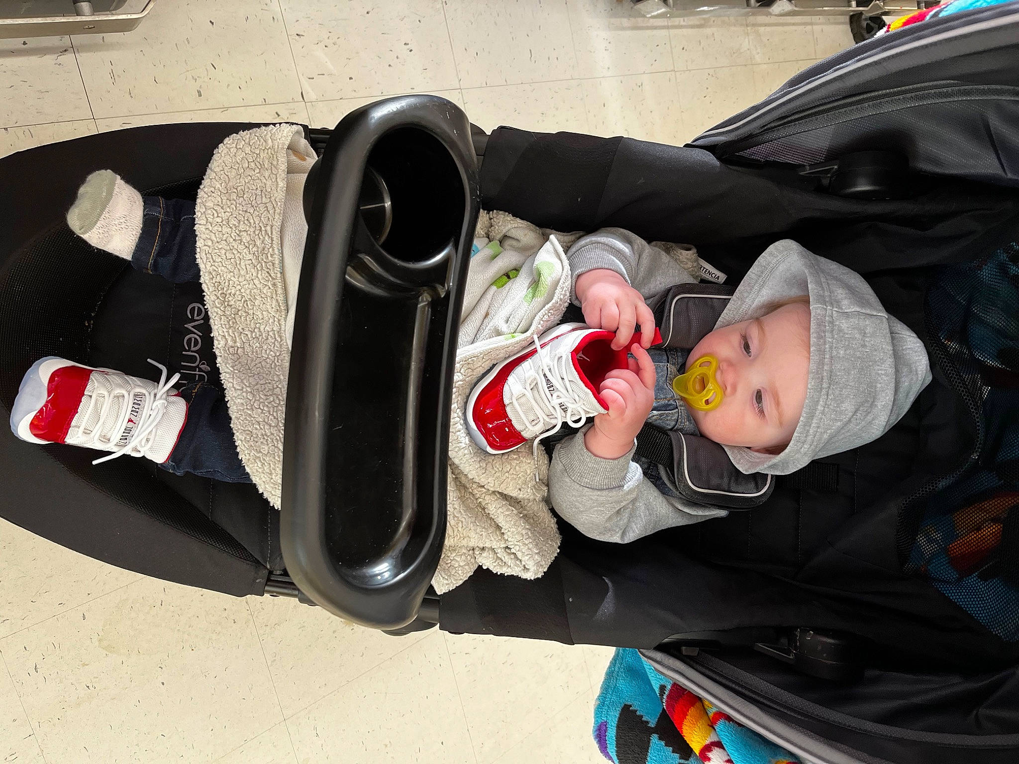 Ryder is registered to the contest to win money with this photo: auto_part, automotive_design, automotive_exterior, automotive_tire, baby, baby_carriage, baby_products, baby_toddler_clothing, bag, bumper, car_seat, carmine, comfort, hat, headgear, headwear, luggage_and_bags, motor_vehicle, person, personal_protective_equipment