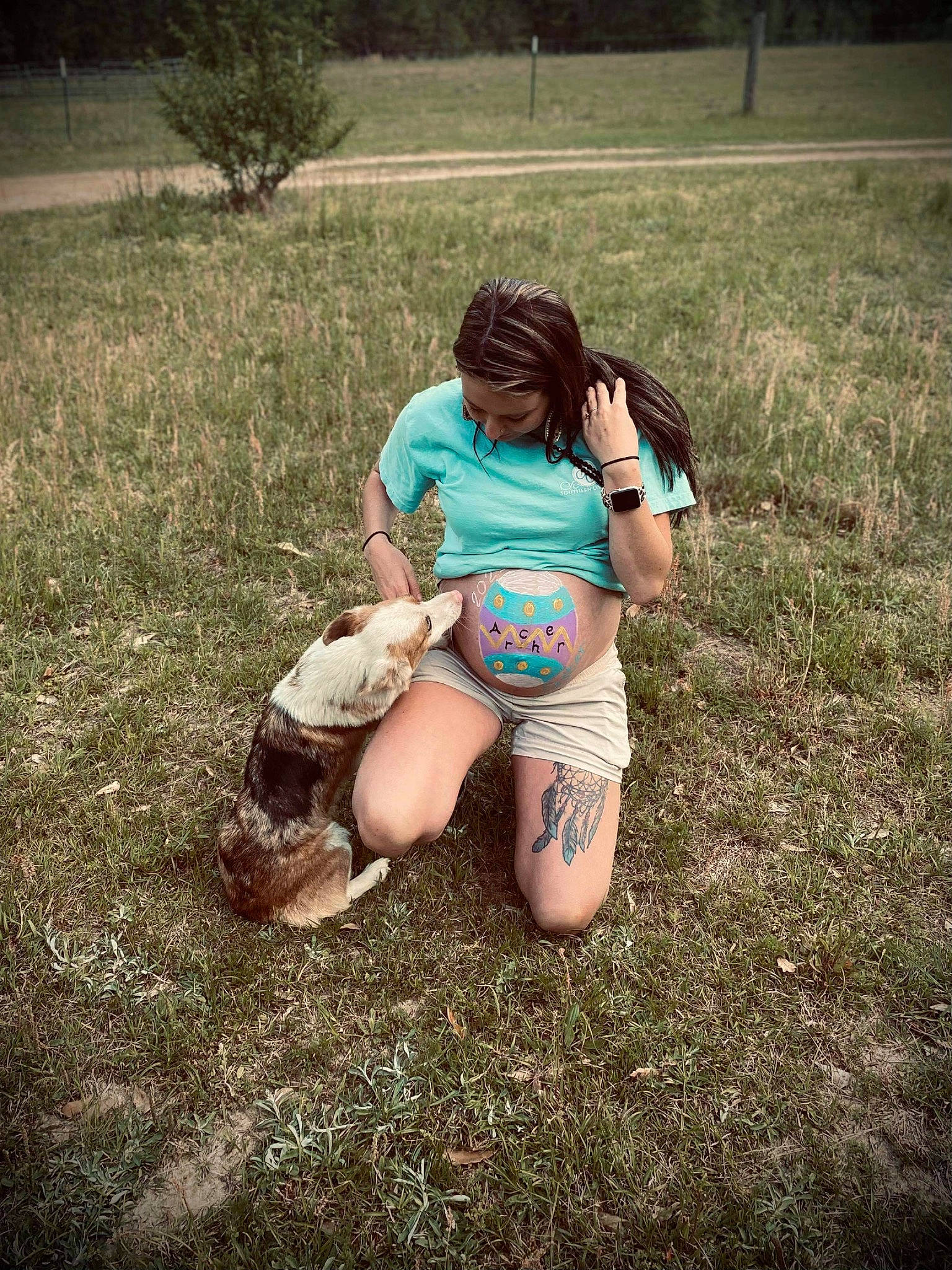 Nevaeh joined the competition — help win amazing prizes! bag, barefoot, brassiere, fawn, flash_photography, fun, grass, grass_family, grassland, happy, knee, leg, leisure, luggage_and_bags, plant, shorts, sunlight, thigh, tints_and_shades, trunk