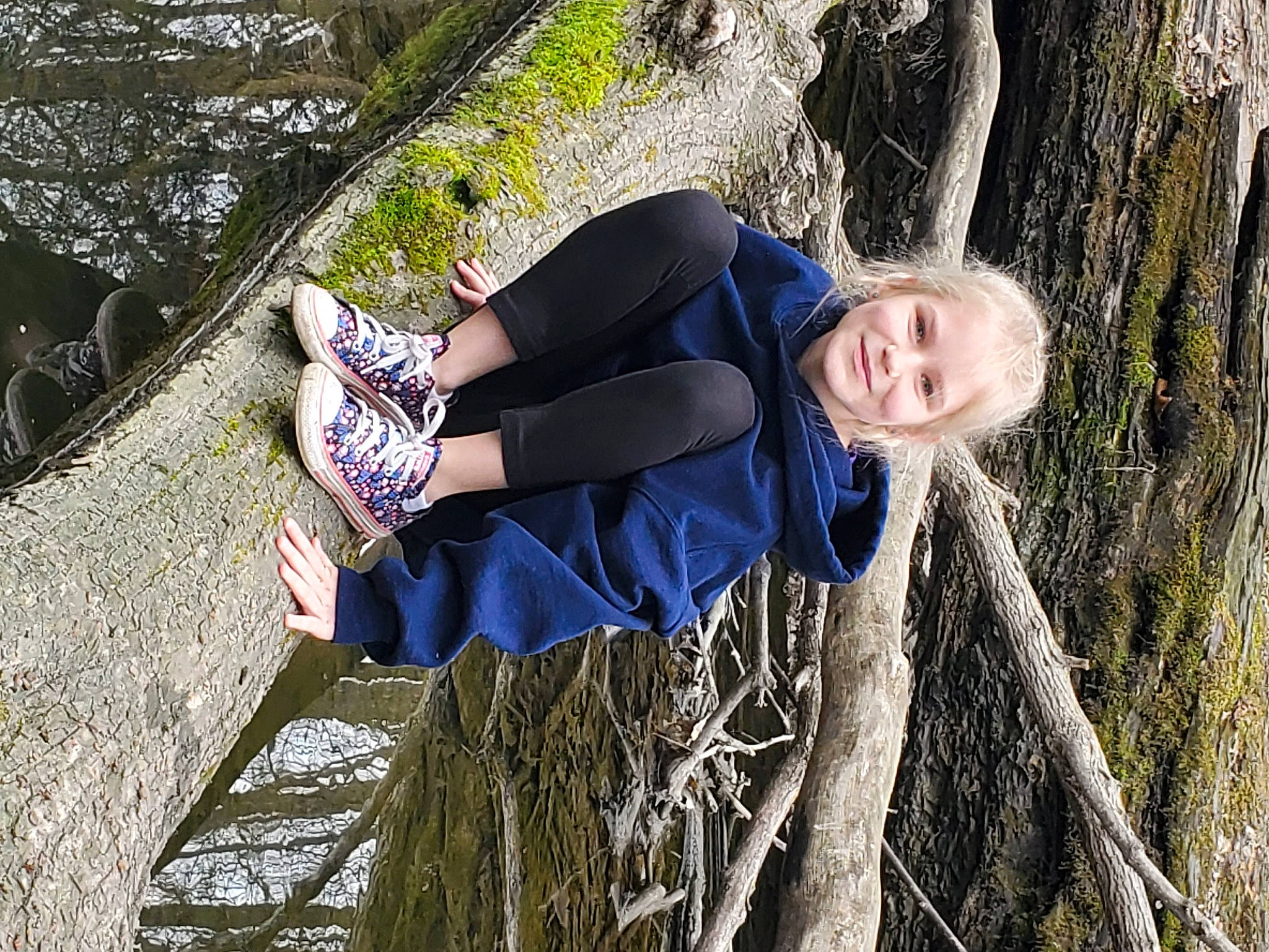 June Bug is registered to the contest to win money with this photo: adventure, electric_blue, forest, fun, grass, happy, joy, leisure, people_in_nature, person, plant, recreation, rock, sitting, smile, spring, tree, trunk, vacation, wilderness