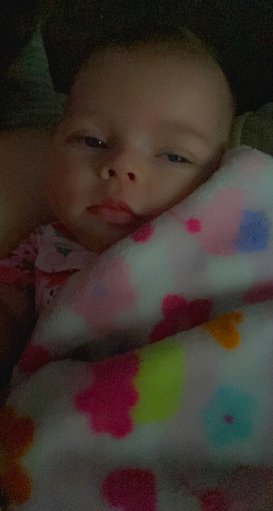 Scarlett joined the competition — help win amazing prizes! baby, baby_products, baby_sleeping, baby_toddler_clothing, cheek, child, comfort, eye, eyelash, head, human_body, iris, linens, lip, nose, pattern, person, pink, skin, sleeve