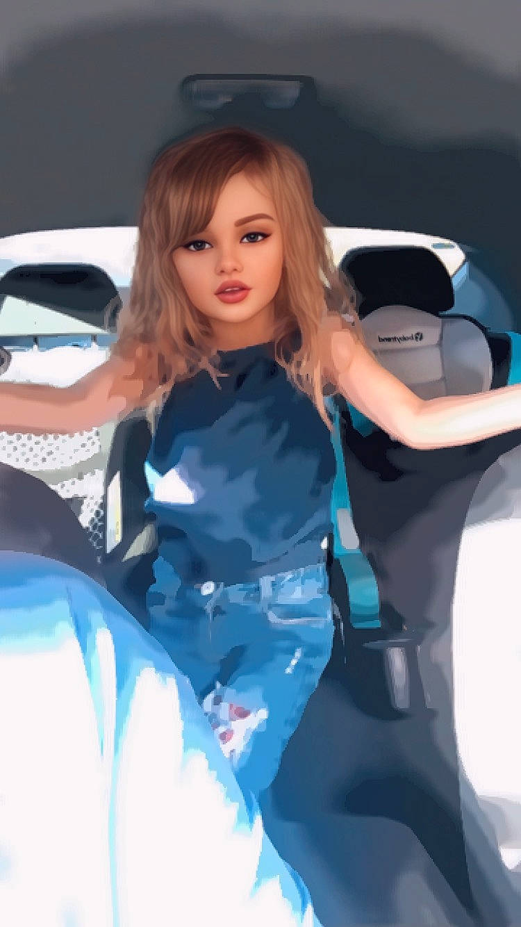 Madeline joined the competition — help win amazing prizes! automotive_design, automotive_exterior, beauty, black_hair, dress, electric_blue, fashion_design, flash_photography, hair, hairstyle, human_leg, joint, long_hair, motor_vehicle, person, personal_luxury_car, shoulder, street_fashion, thigh, vehicle_door