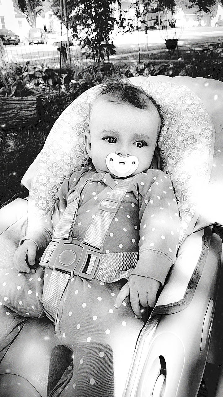 Bayleigh joined the competition — help win amazing prizes! baby, black, black_and_white, cheek, child, dress, facial_expression, flash_photography, fun, happy, iris, monochrome, monochrome_photography, people_in_nature, person, photograph, playing_with_kids, sleeve, style, toddler