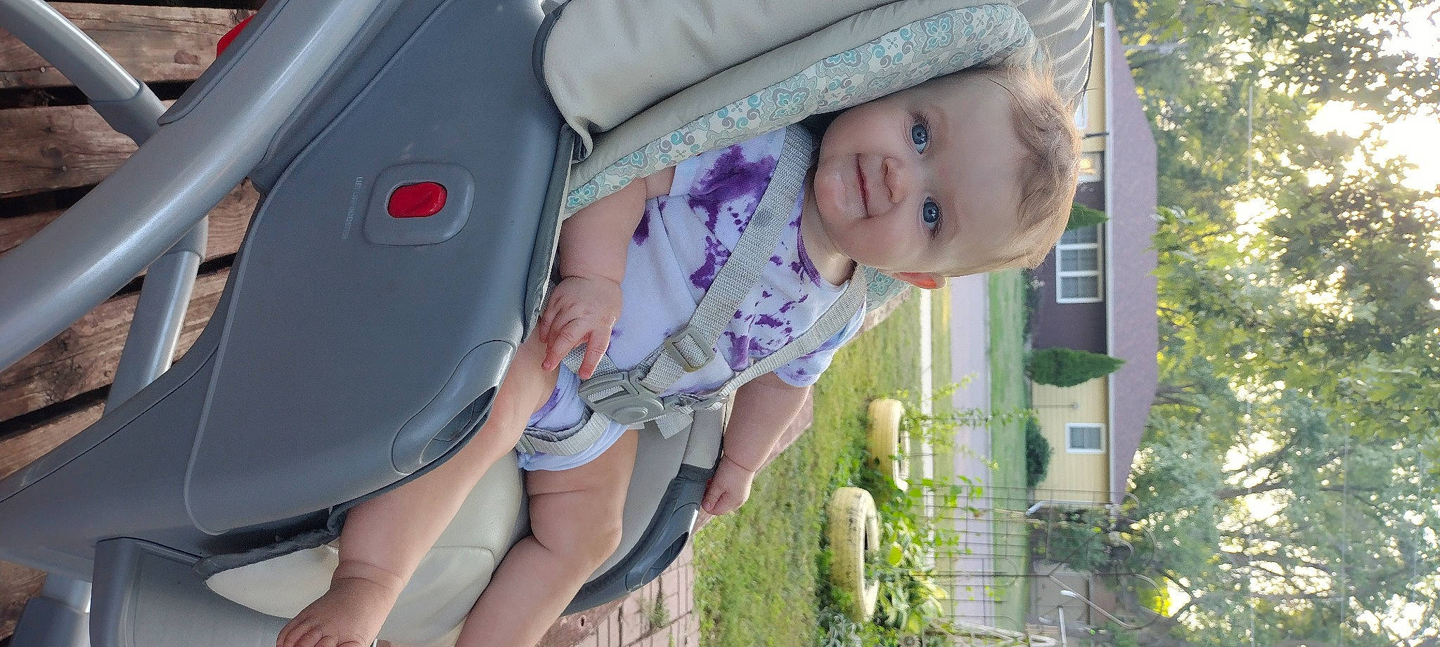 Bayleigh joined the competition — help win amazing prizes! baby, baby_carriage, baby_products, beauty, car, car_seat, child, family_car, fun, grass, happy, leisure, motor_vehicle, person, photograph, pink, plant, toddler, tree, vehicle_door