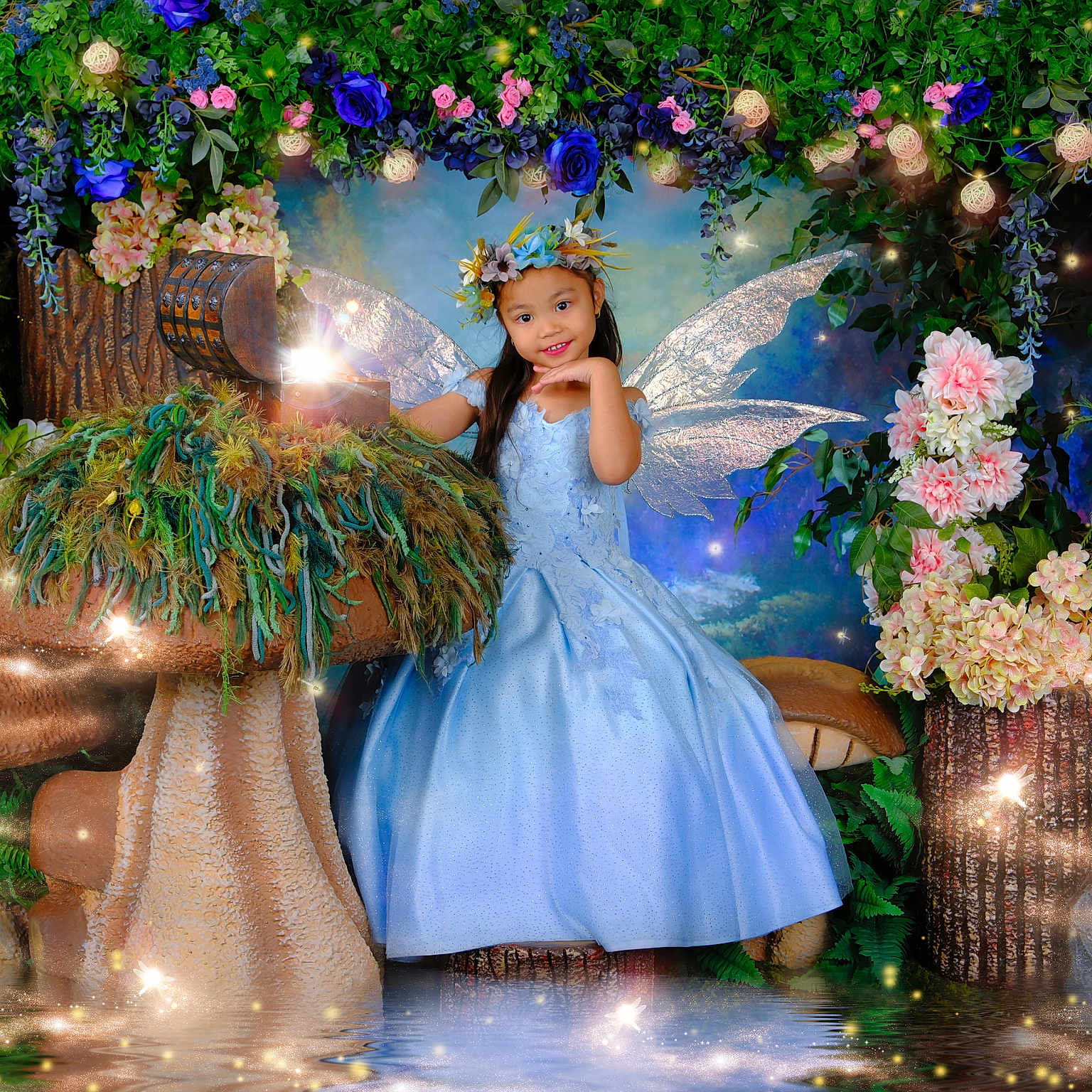 Shaeann joined the competition — help win amazing prizes! child, clothing, dress, eveningdress, face, fashion, female, flower, flowerarrangement, flowerbouquet, formalwear, girl, gown, head, person, photography, plant, portrait, rose, toy