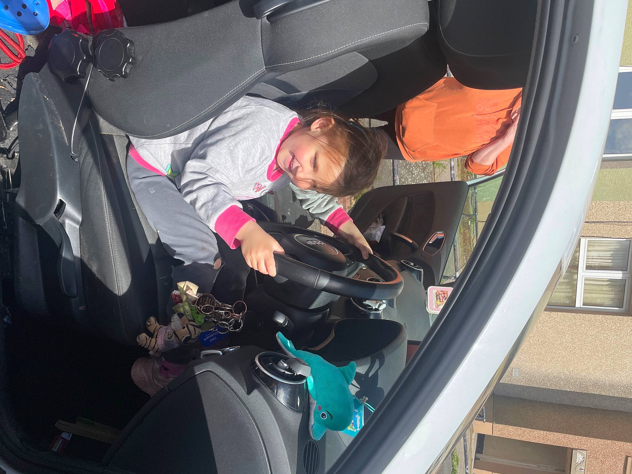 Olivia is registered to the contest to win money with this photo: auto_part, automotive_design, automotive_exterior, automotive_tire, automotive_wheel_system, automotive_window_part, car_seat, car_seat_cover, comfort, family_car, fun, joy, luxury_vehicle, motor_vehicle, passenger, person, recreation, steering_wheel, vehicle, vehicle_door