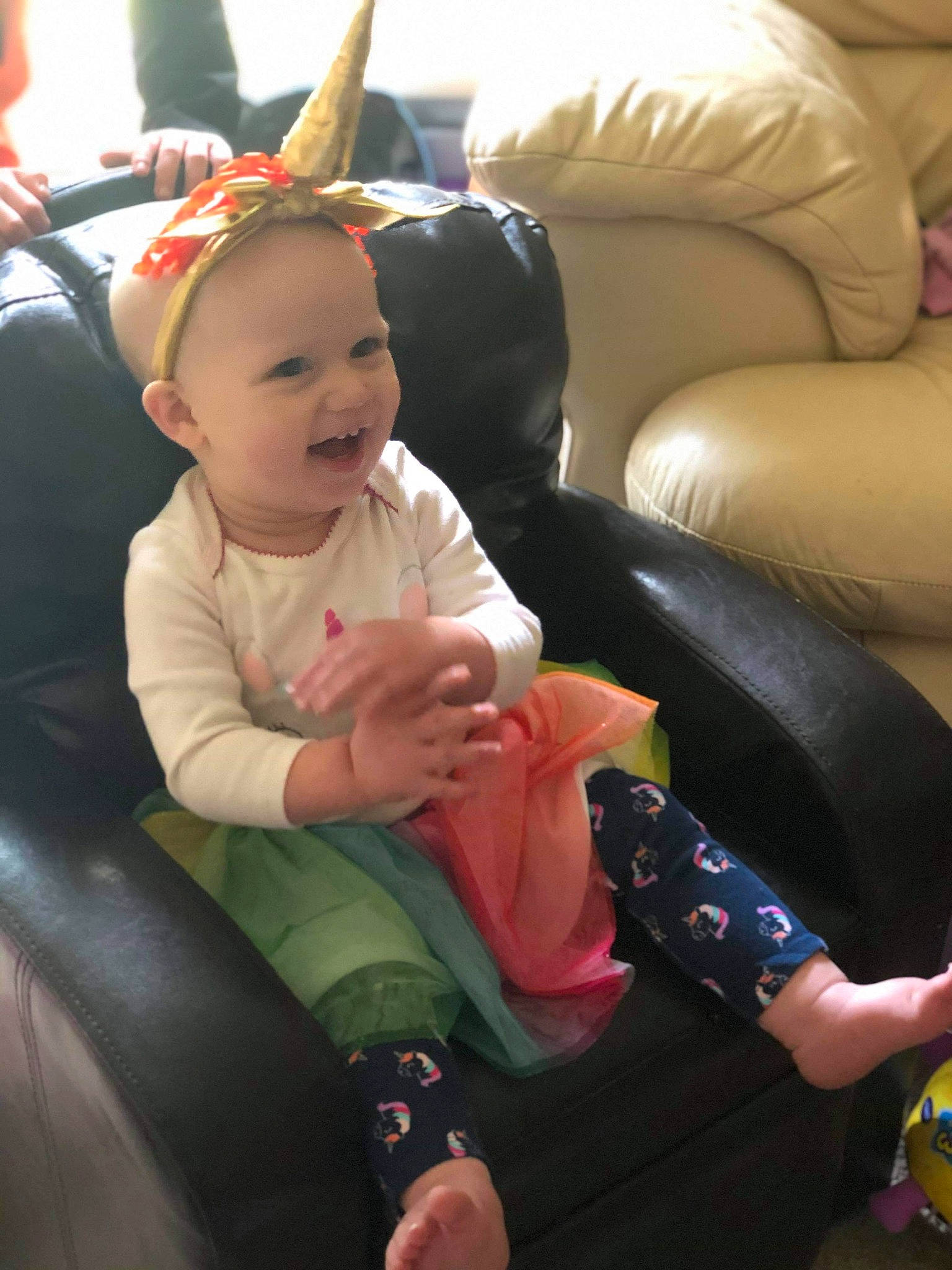 Layanna joined the competition — help win amazing prizes! baby, baby_carriage, baby_products, car_seat, child, ear, fun, leg, person, pink, product, sitting, skin, toddler, vacation