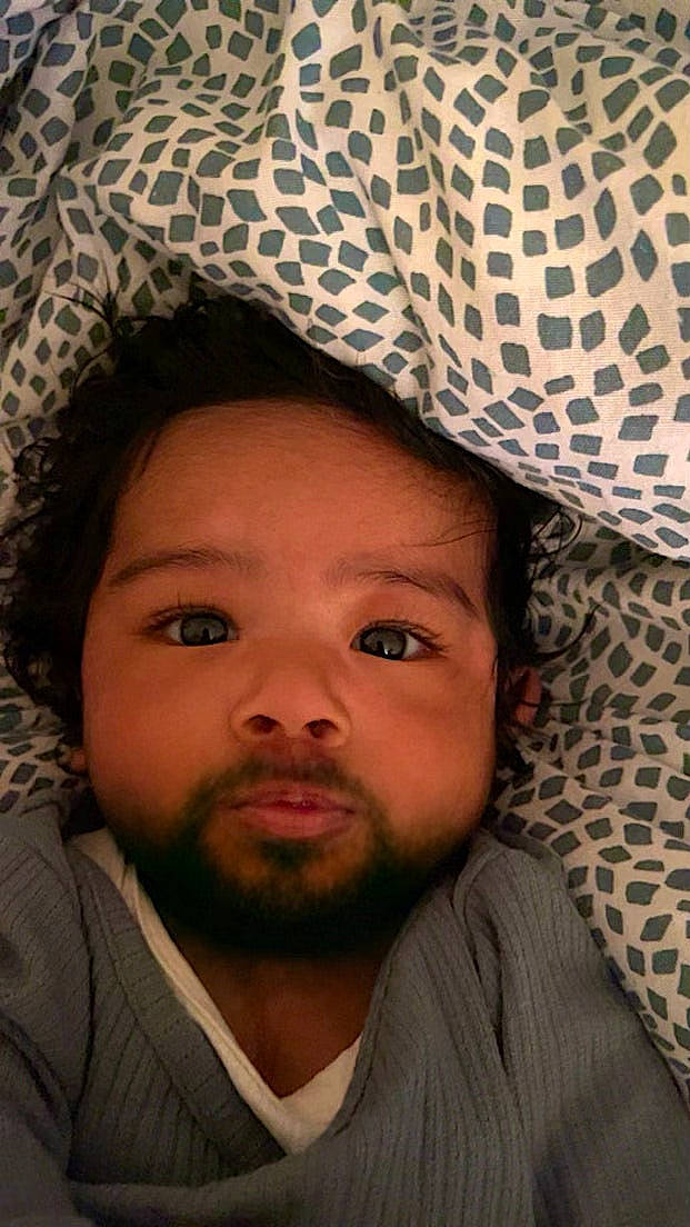 Zayden is registered to the contest to win money with this photo: beard, cheek, child, chin, comfort, cool, eyebrow, eyelash, flash_photography, forehead, happy, headgear, iris, lip, mouth, nose, pattern, person, skin, tints_and_shades