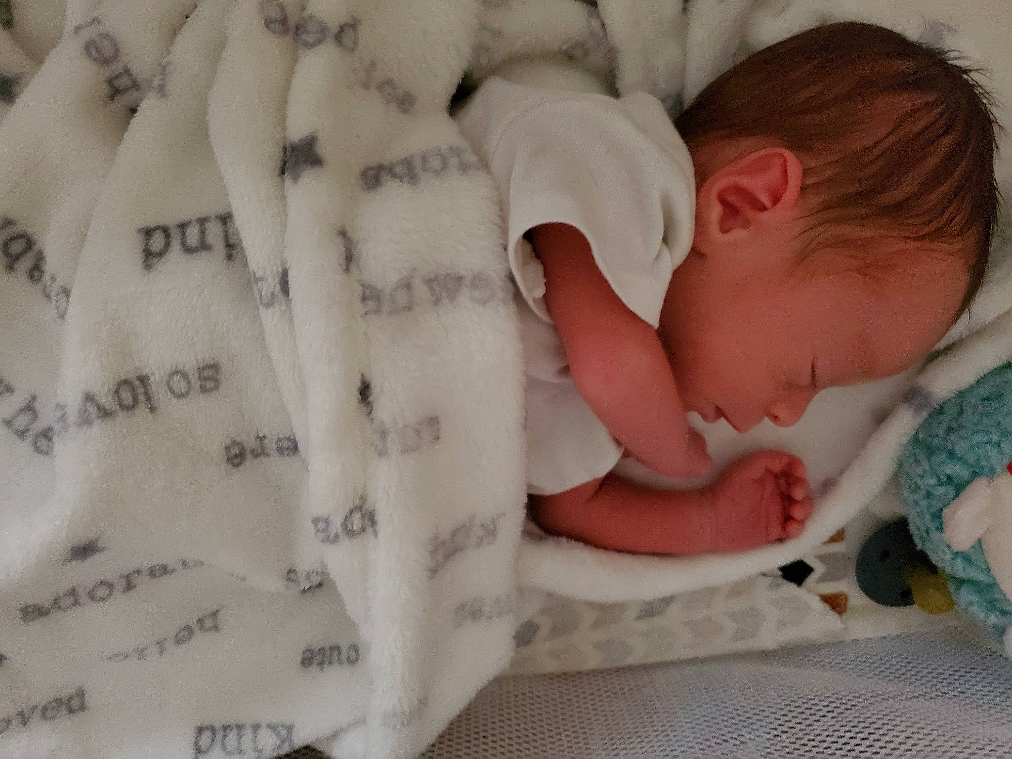 Thaddeus is registered to the contest to win money with this photo: baby, baby_products, baby_sleeping, baby_toddler_clothing, bedding, bedtime, cheek, child, comfort, finger, font, hand, handwriting, linens, pattern, person, room, skin, sleeve, textile