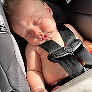 Weston joined the competition — help win amazing prizes! baby, sleeping, car_seat, child, infant, straps, seatbelt, sunlight, peaceful, closeup, face, skin, hand, safety, child_safety, transportation, seat, resting, cute, young