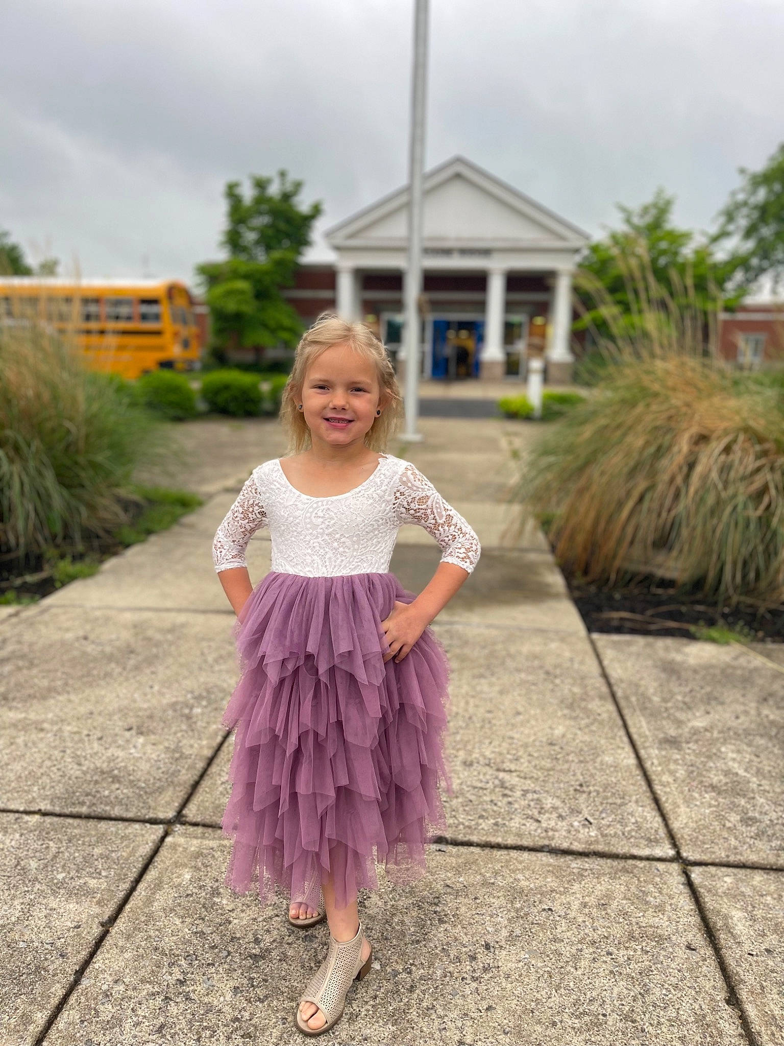 Skylar is registered to the contest to win money with this photo: child, cloud, day_dress, fun, grass, happy, joy, landscape, leisure, magenta, pattern, person, plant, recreation, sky, smile, summer, toddler, tree, waist