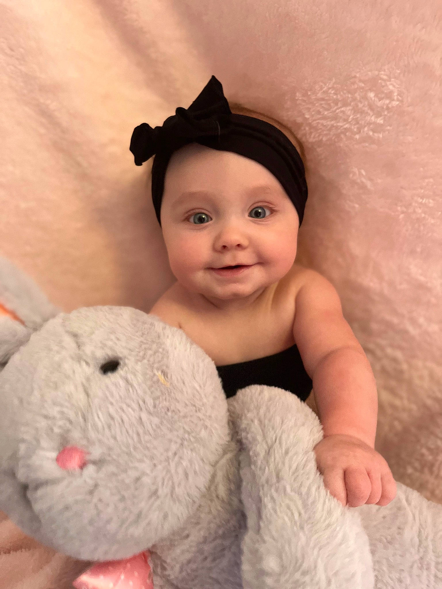 Braylyn is registered to the contest to win money with this photo: baby, baby_toddler_clothing, cap, cheek, chin, eye, face, facial_expression, flash_photography, happy, head, headwear, joy, lip, nose, people, person, pink, skin, smile