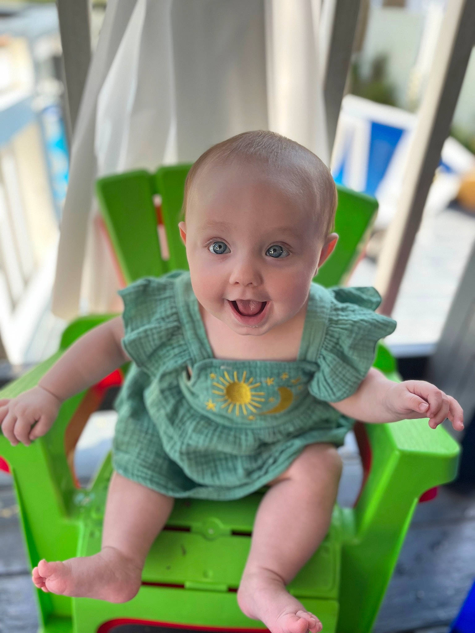 Braylyn is registered to the contest to win money with this photo: baby, baby_carriage, baby_playing_with_toys, baby_products, baby_toddler_clothing, baby_toys, cheek, child, city, fun, grass, green, happy, leisure, person, photograph, recreation, room, sitting, smile