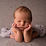 George is registered to the contest to win money with this photo: newborn, baby, infant, sleeping, hands, face, cheeks, soft_blanket, cozy, texture, cute, peaceful, portrait, closeup, resting, skin, child, wrapped, indoors, adorable